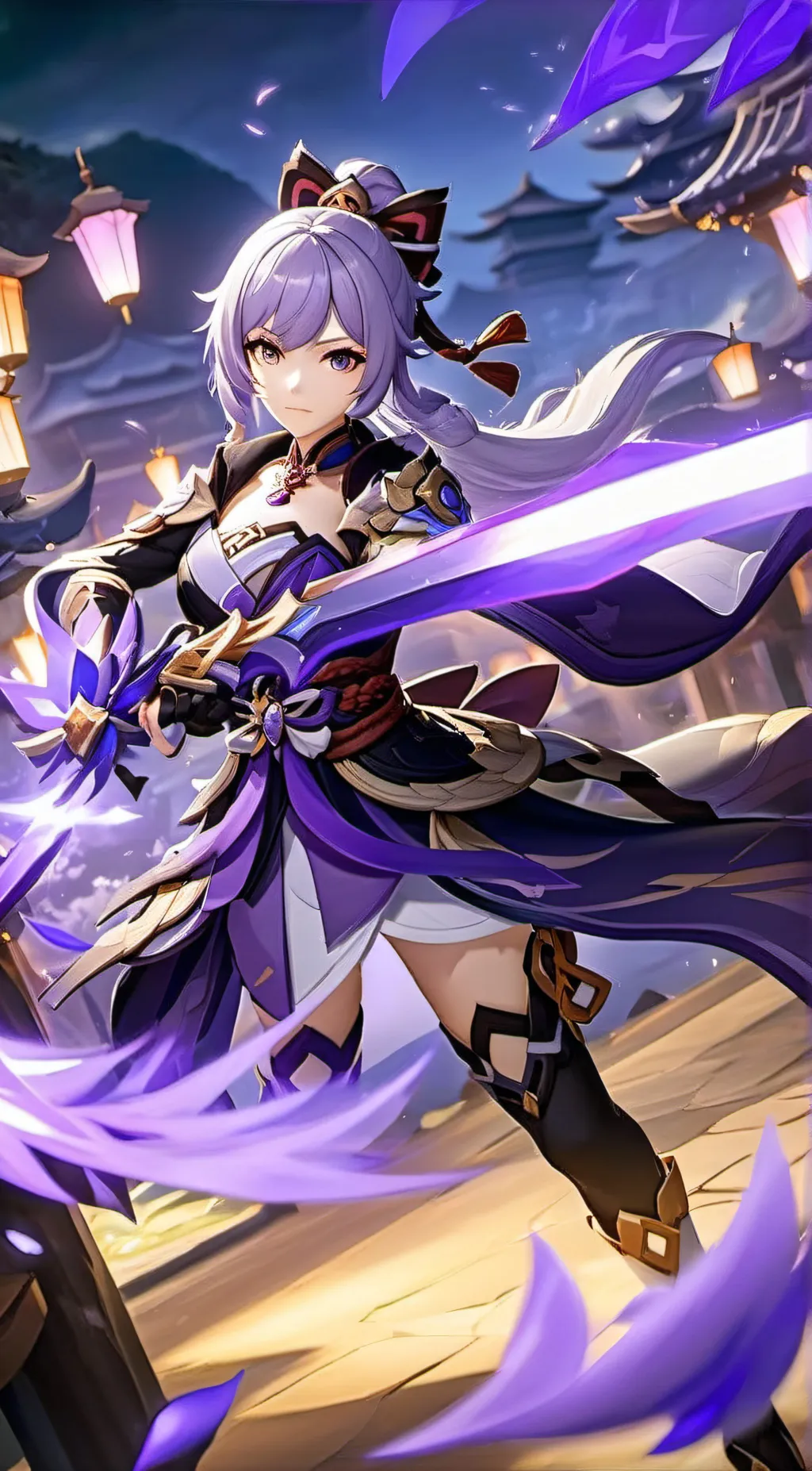 ai character: Radien showgun background