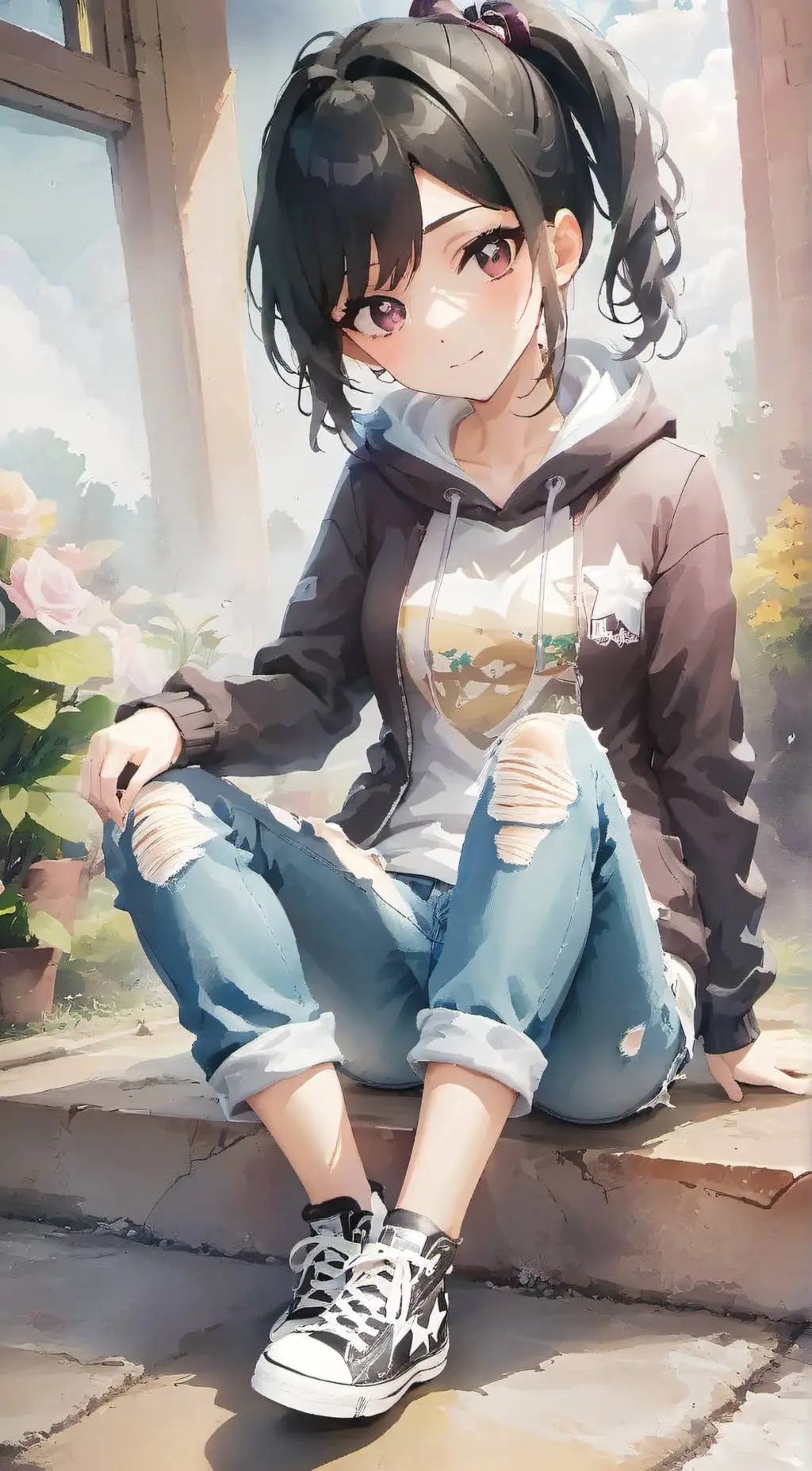 ai character: June background