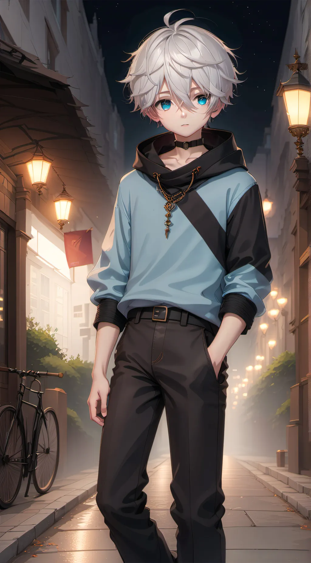 ai character: lux background