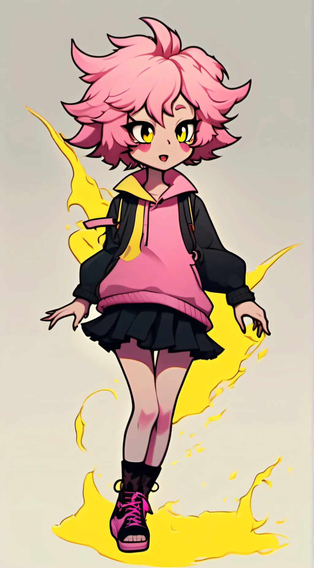ai character: Mina background