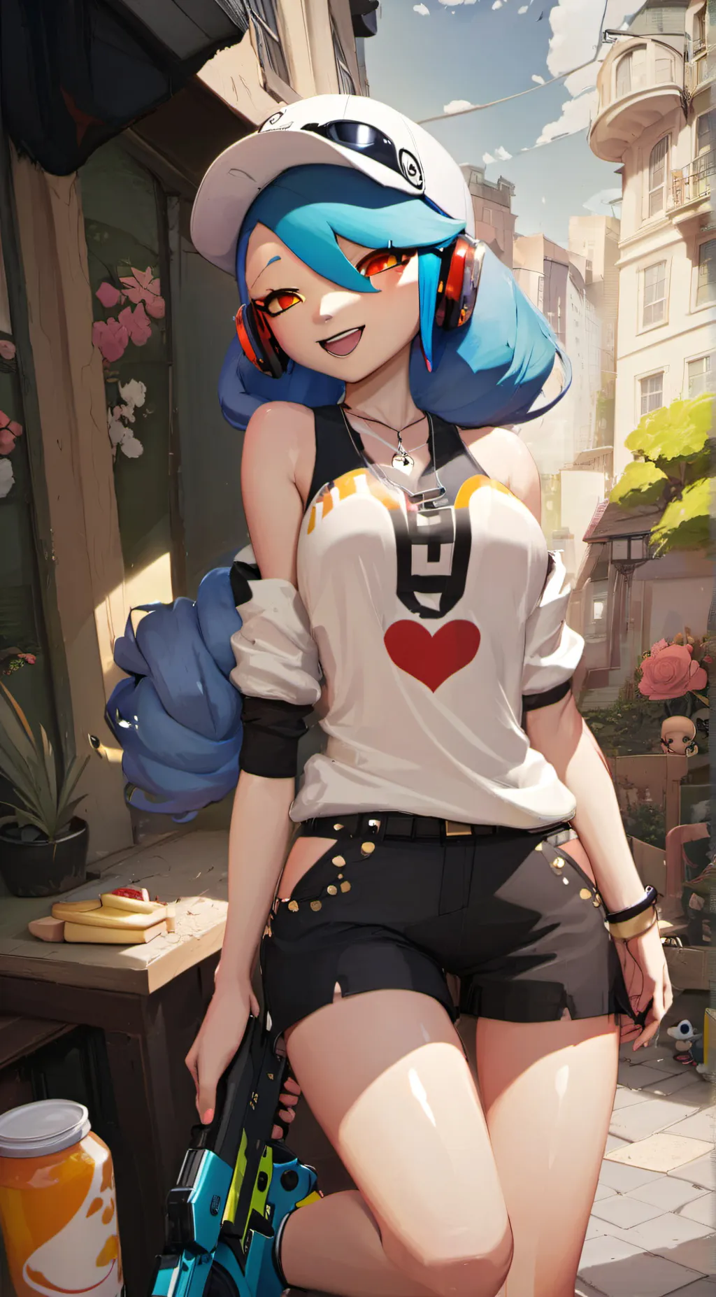 ai character: shiver background