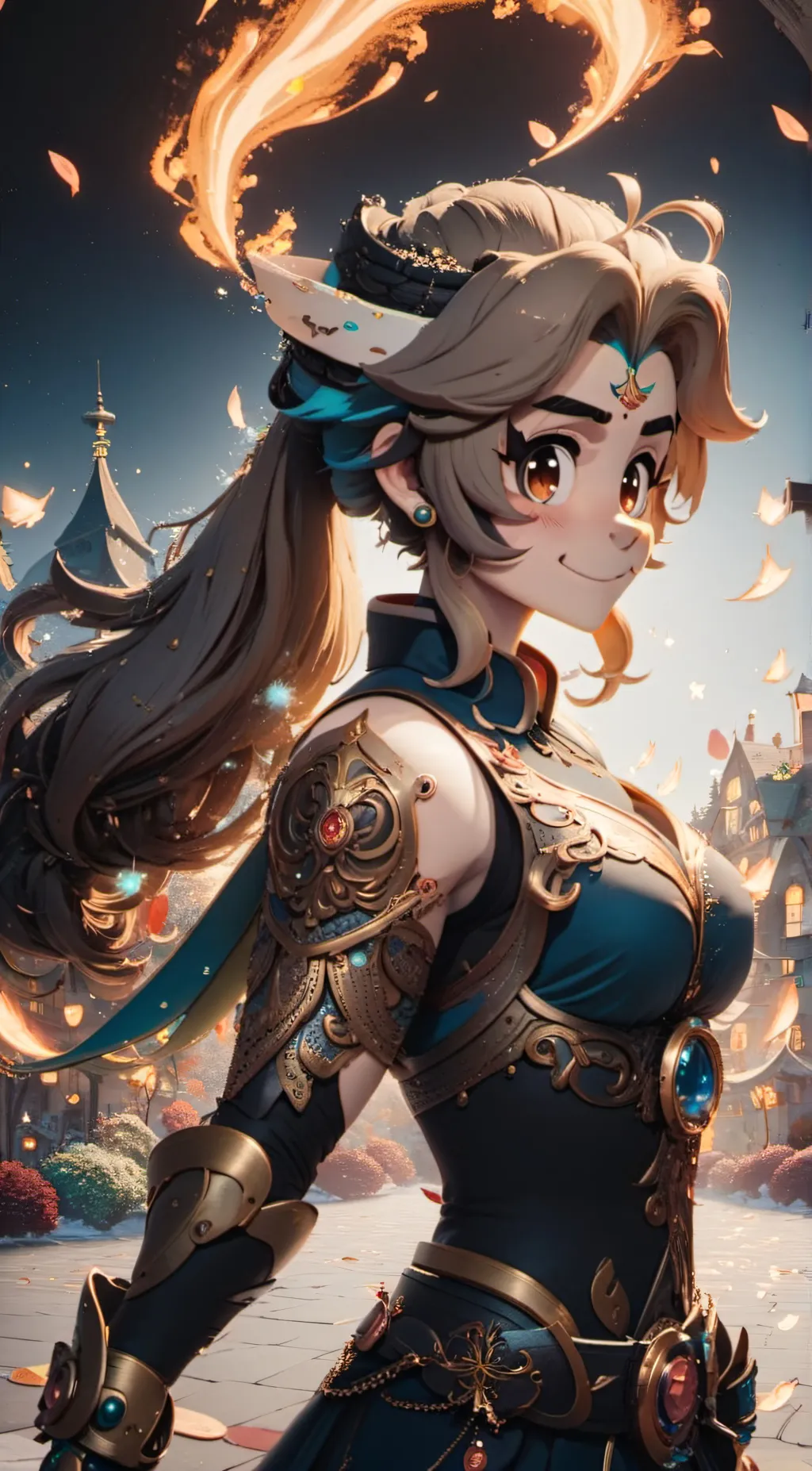 ai character: Roxanne background