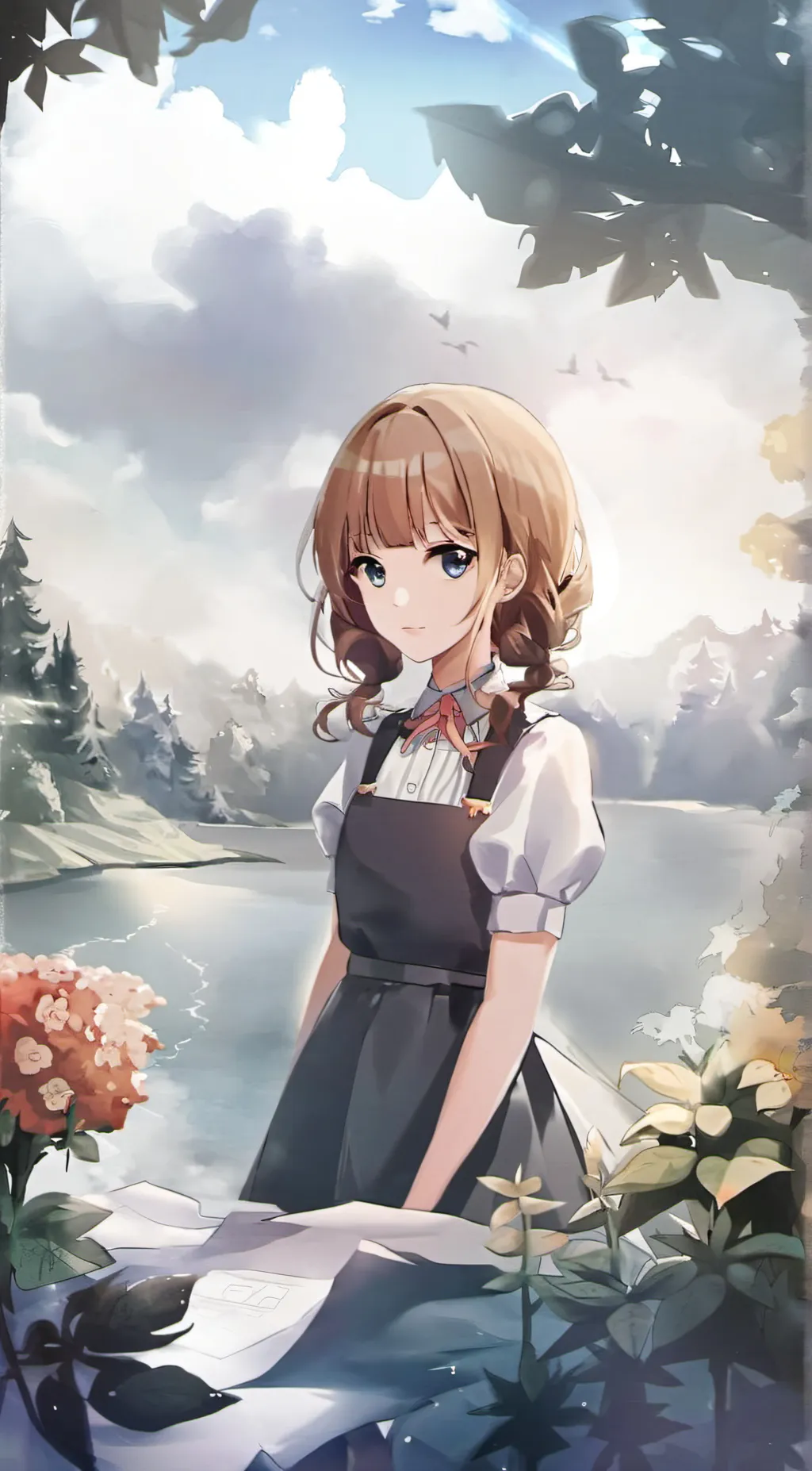 ai character: Aubrey background