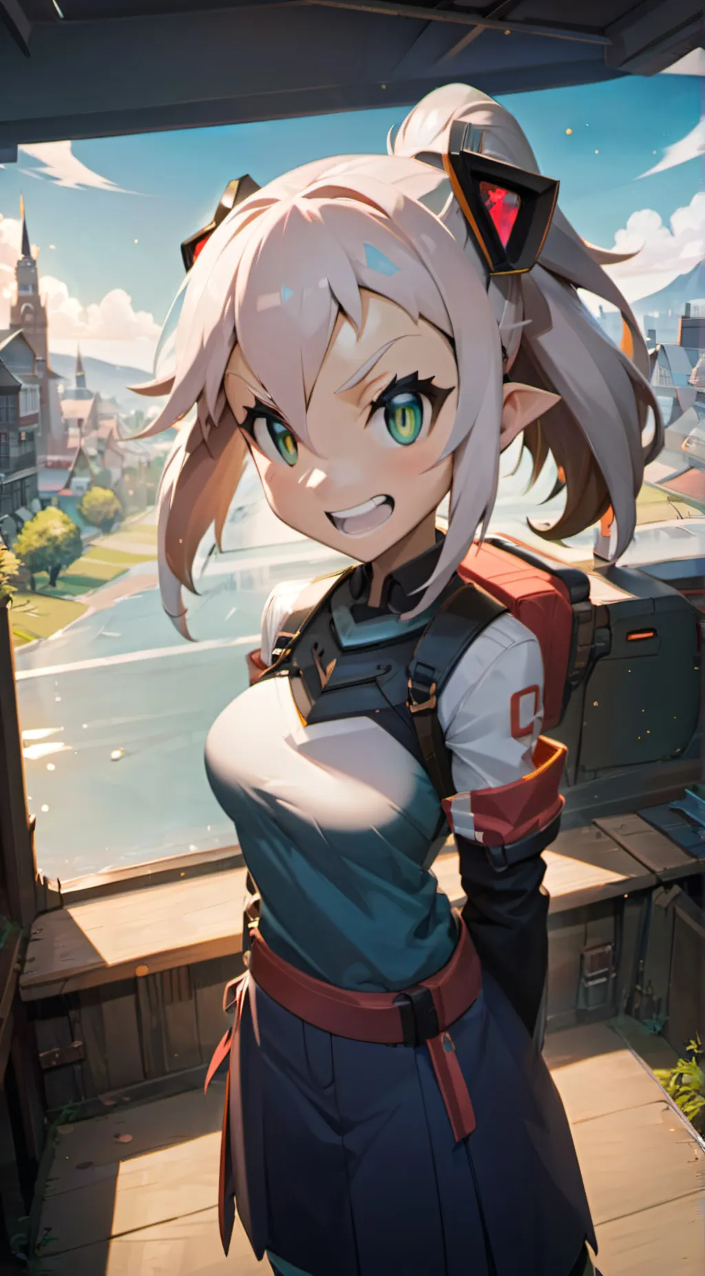 ai character: April background