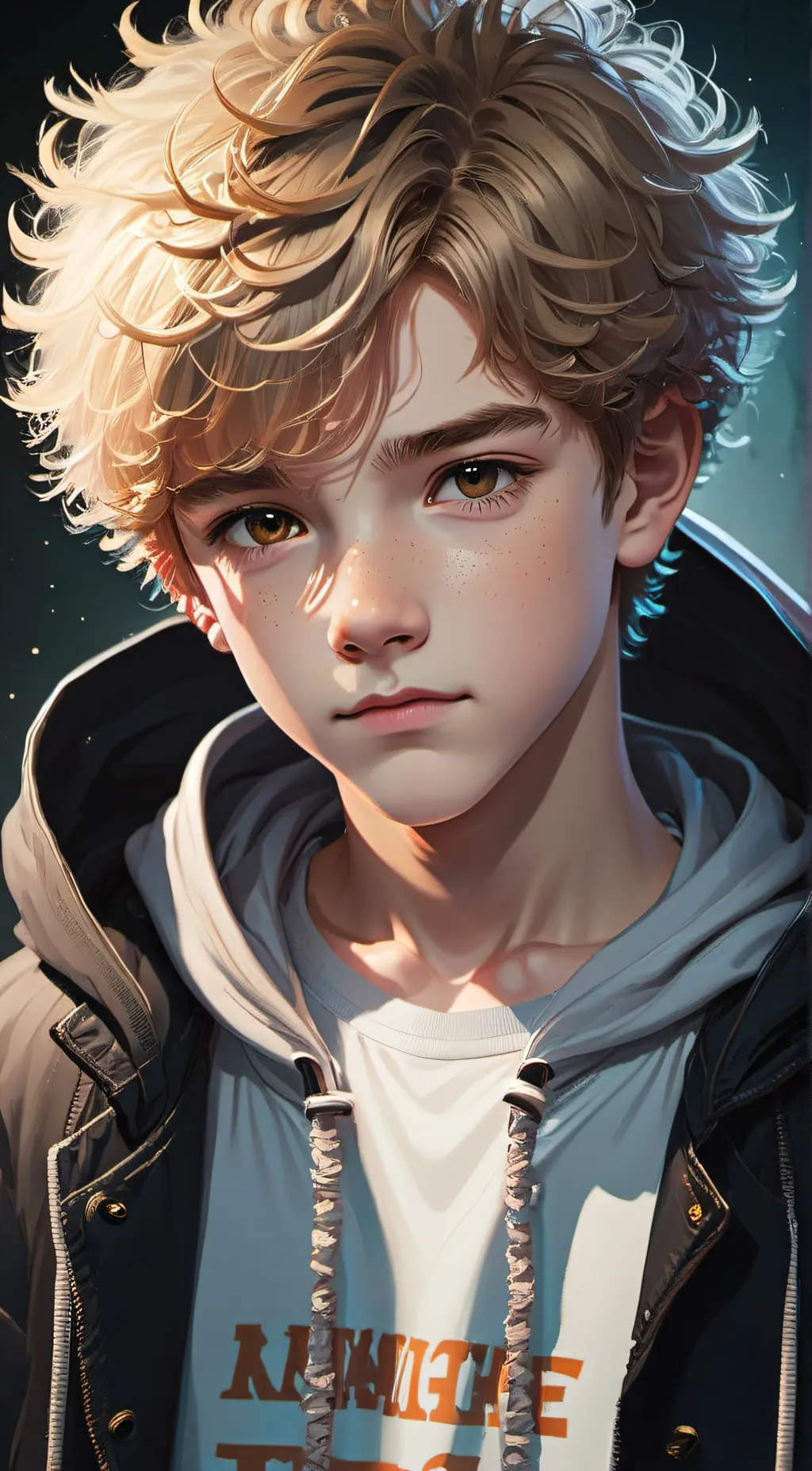 ai character: leo background