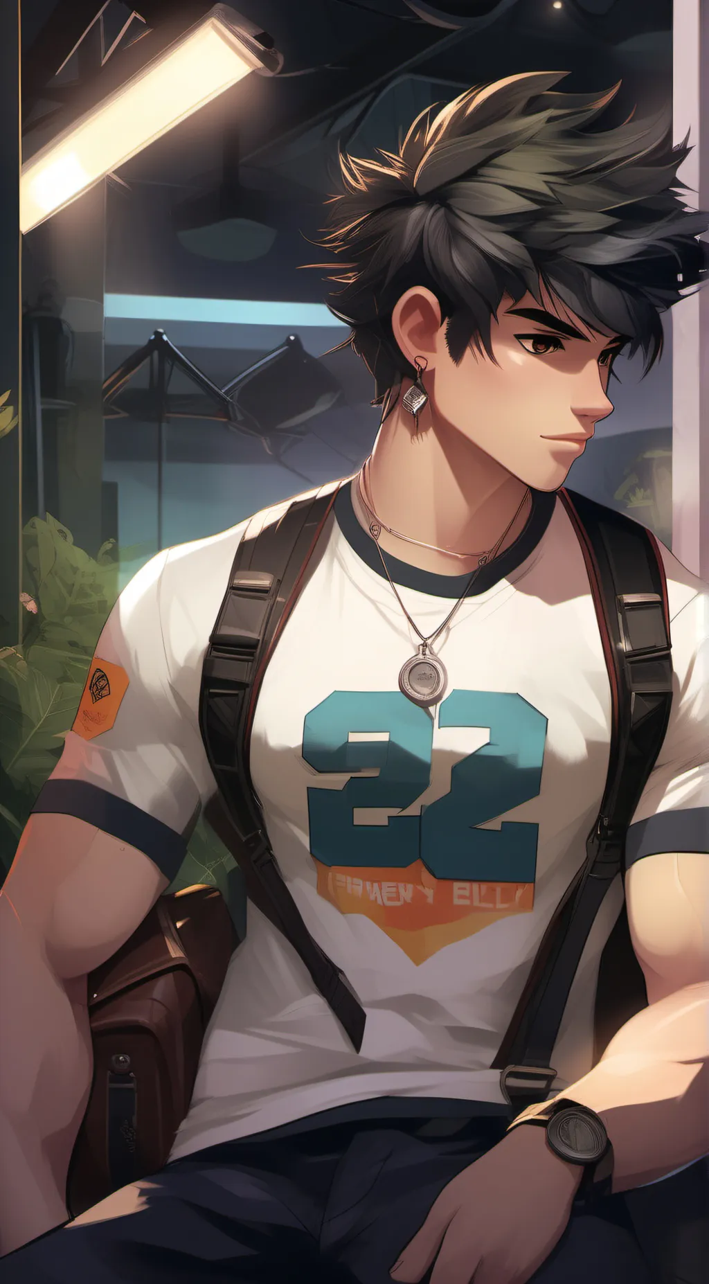 ai character: ty background