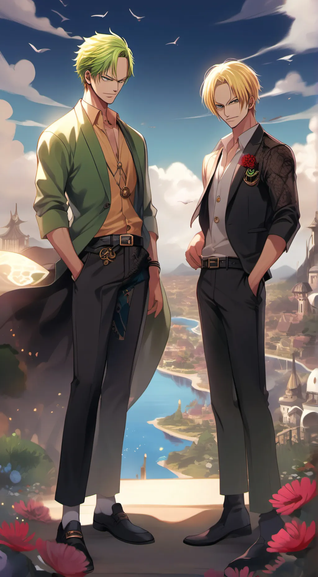 Talkie AI - Chat with zoro x sanji