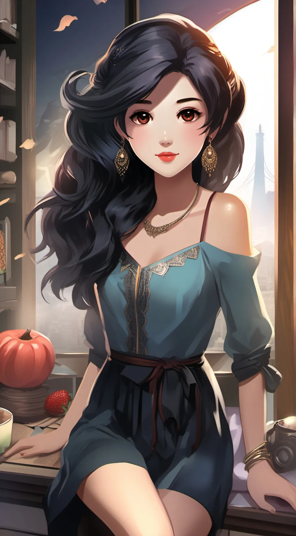 ai character: Anna background