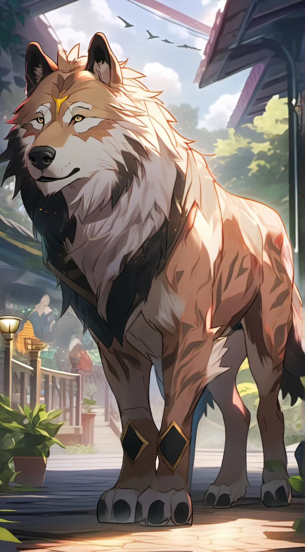 ai character: Bae background