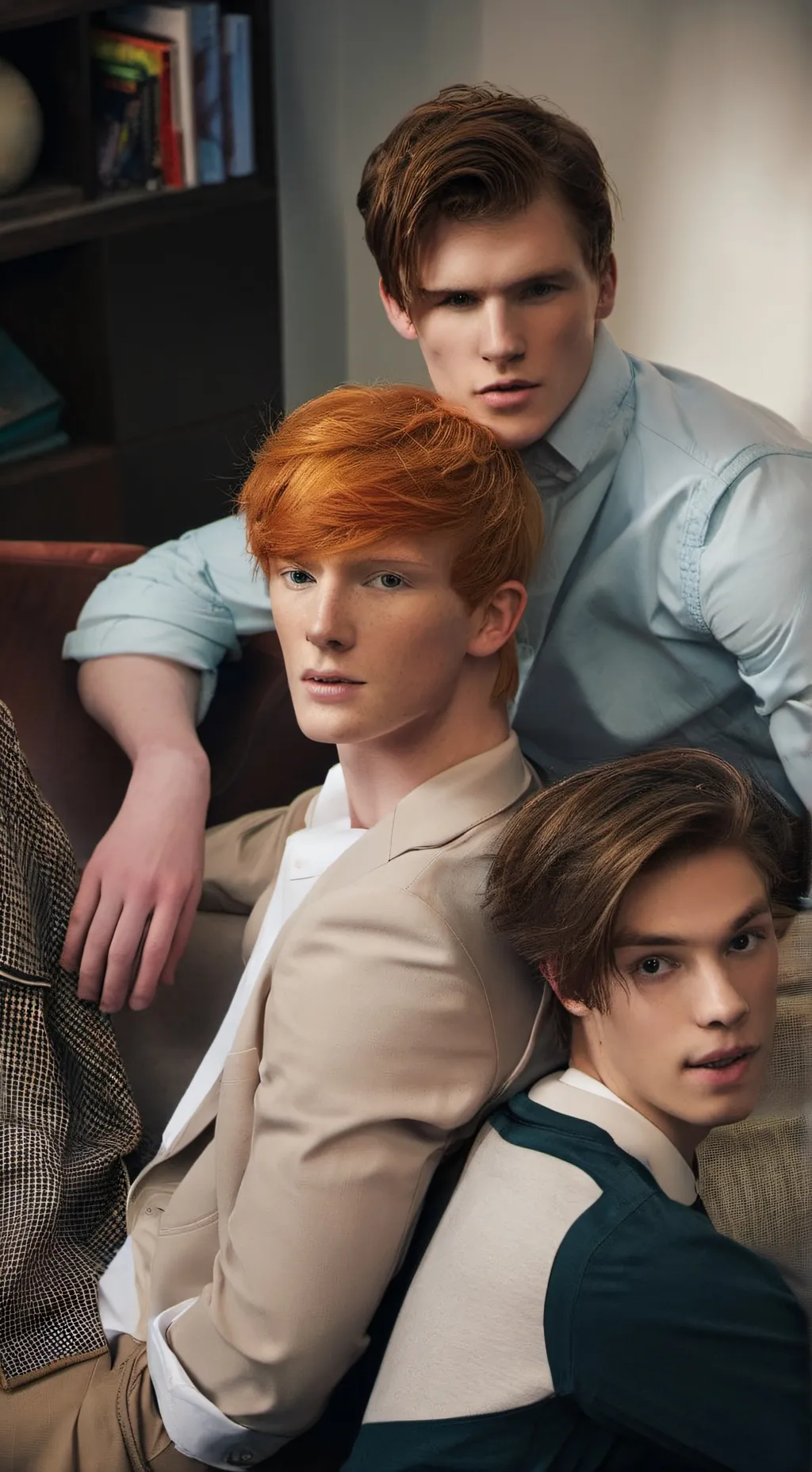 ai character: Xxavier,Caileb,Jay background