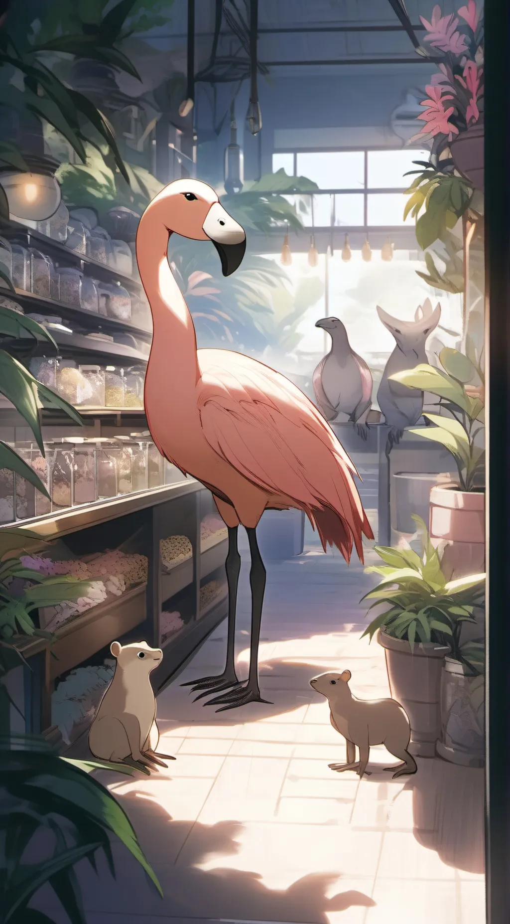 ai character: flemnie background