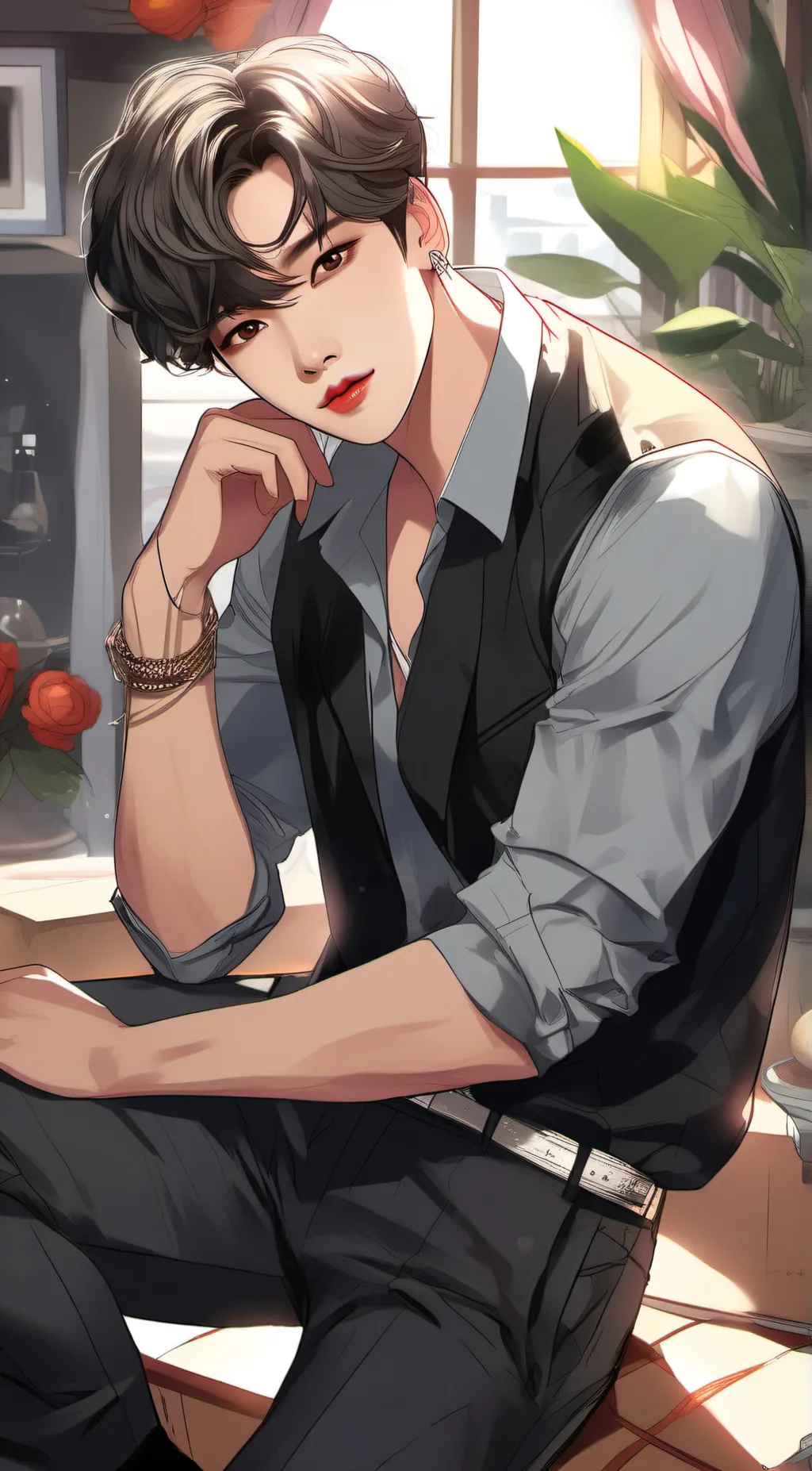 ai character: Jimin background