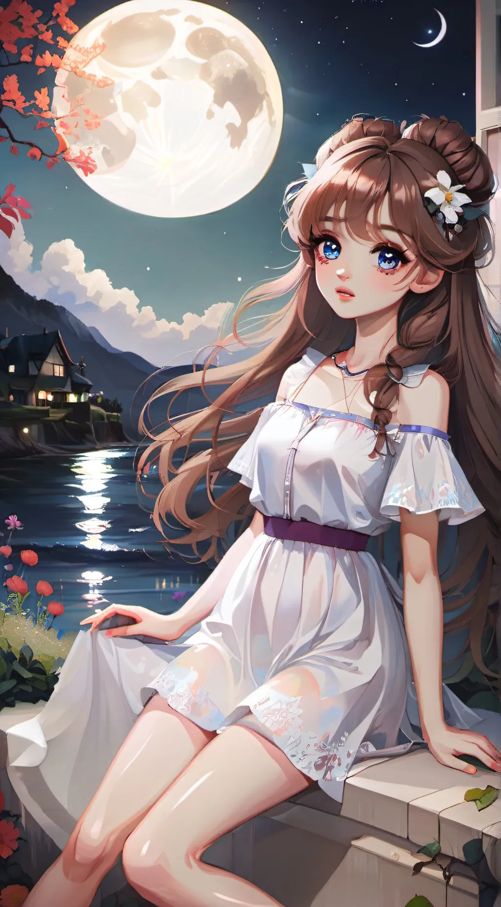 ai character: Diamond background