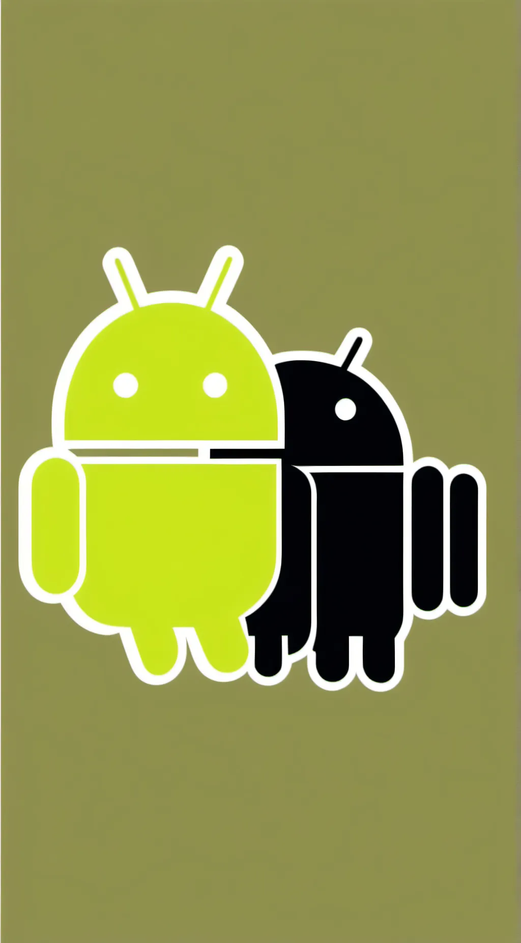 ai character: Android Robot background