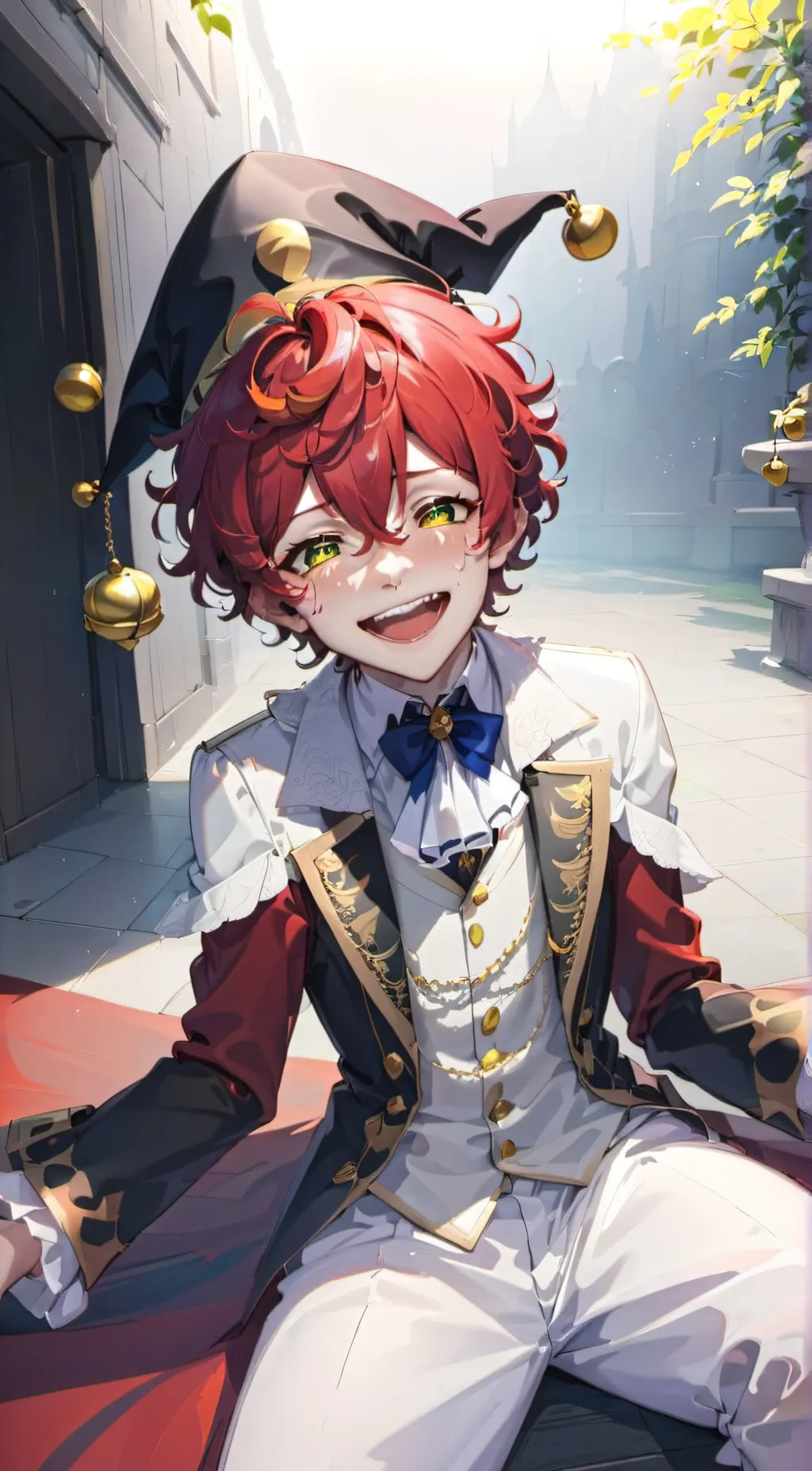 ai character: Oz the Jester  background