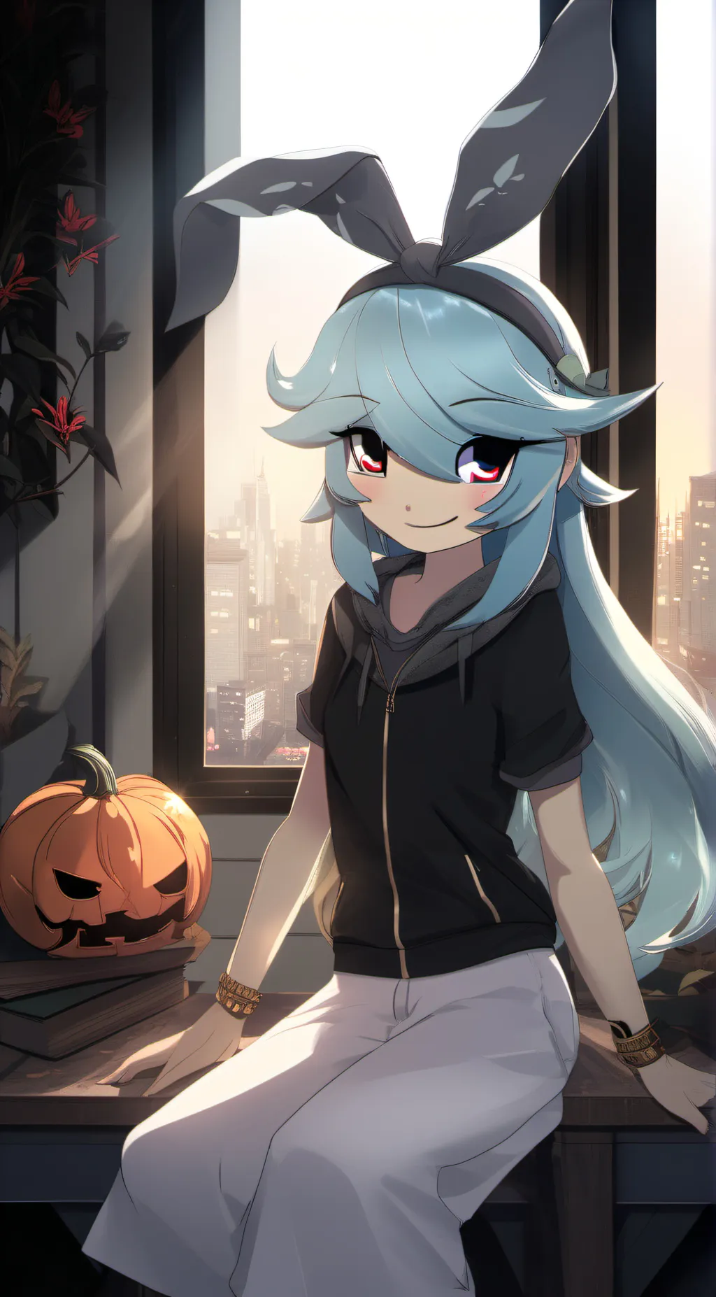 ai character: cayn background