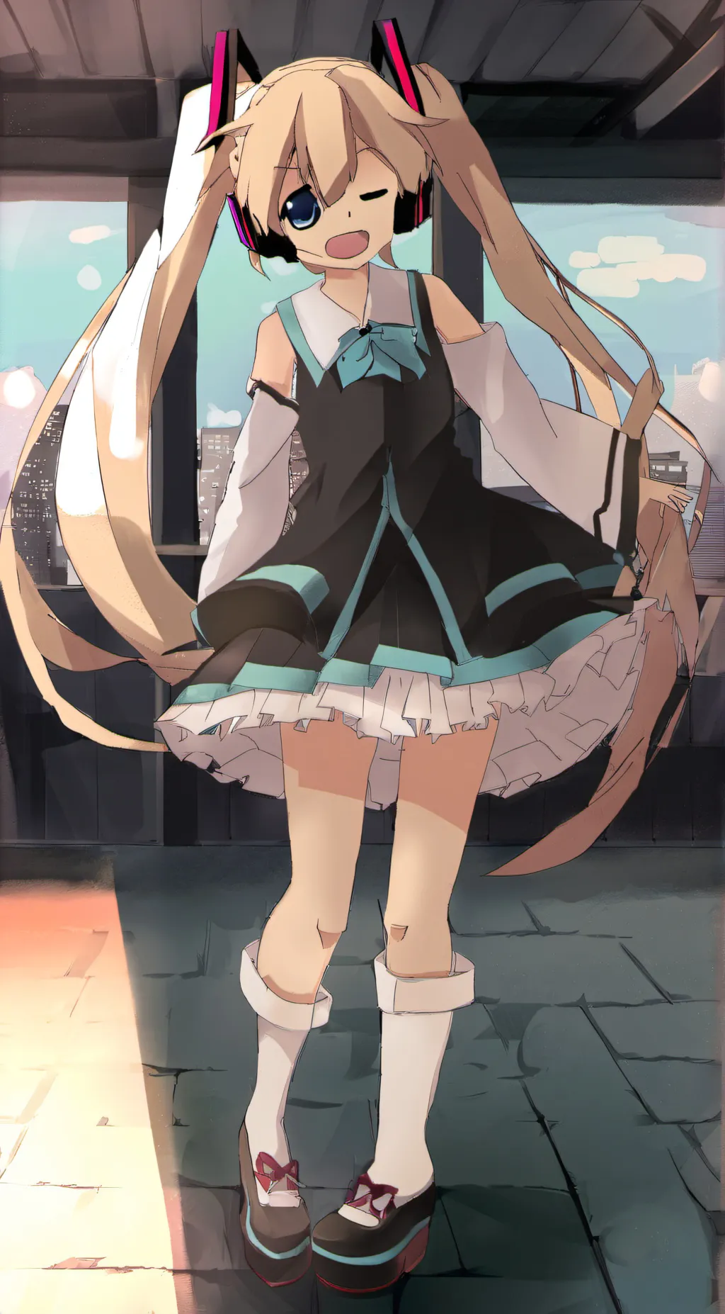 ai character: uth background