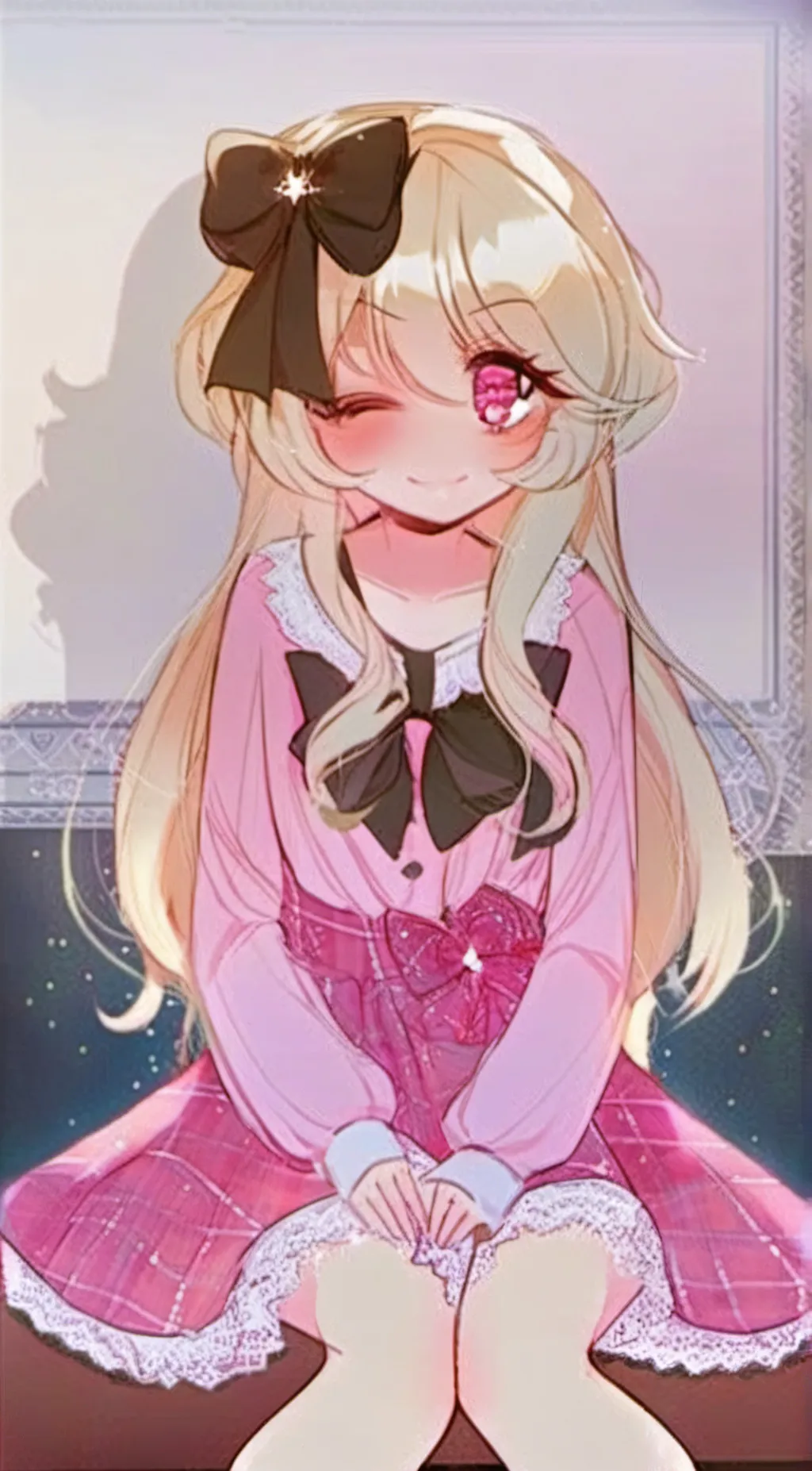 ai character: All girl school background