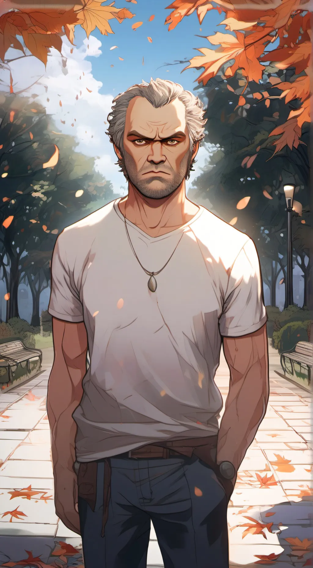 ai character: Trevor philips background