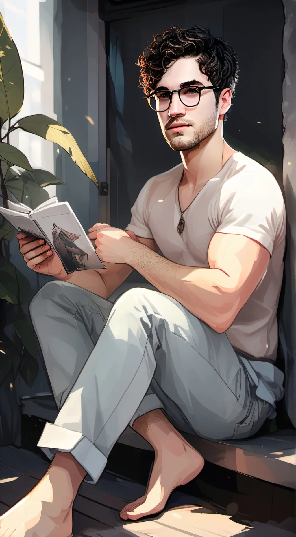 ai character: Darren background