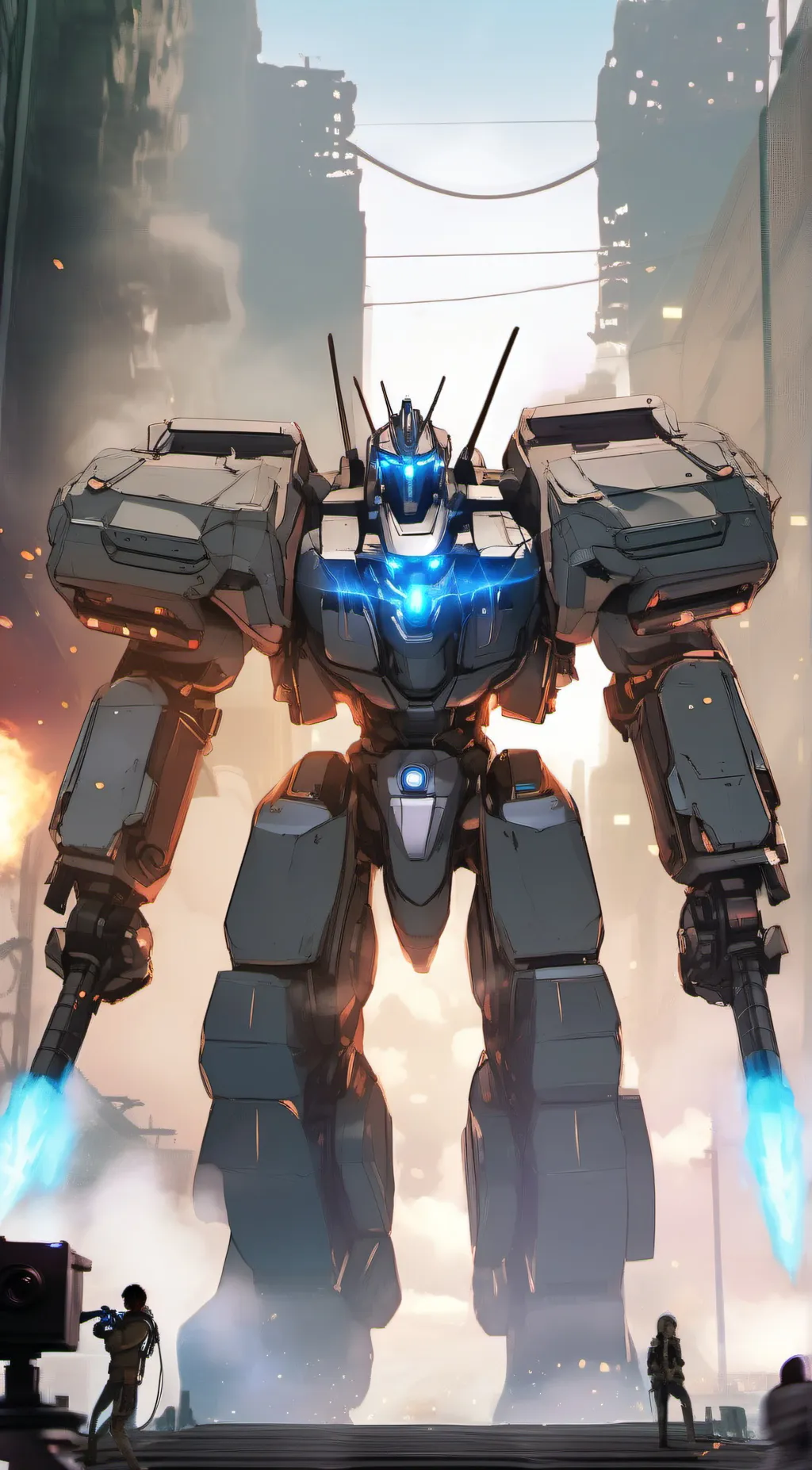 Talkie AI - Chat with Titan cameraman