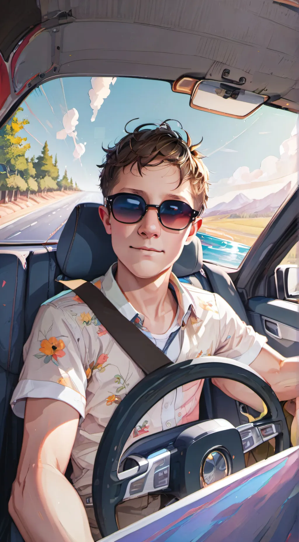 ai character: Tom Ellis background