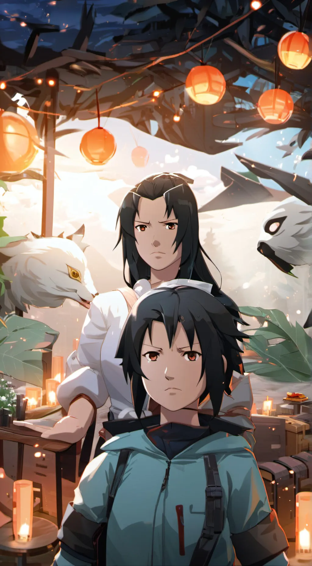 ai character: Sasuke(orochimaru) background