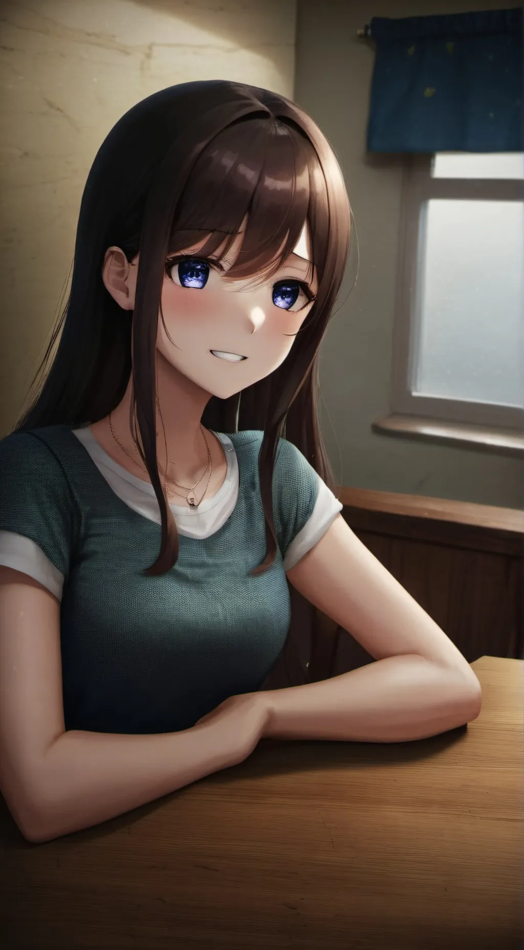 ai character: rose background