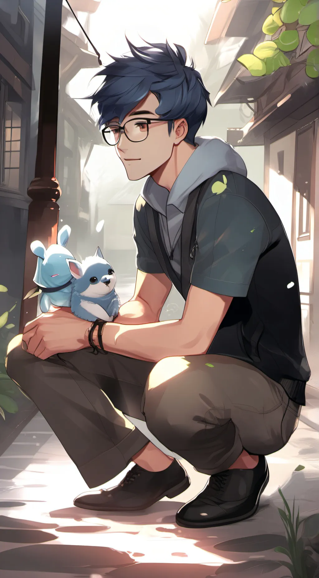 ai character: Jake background