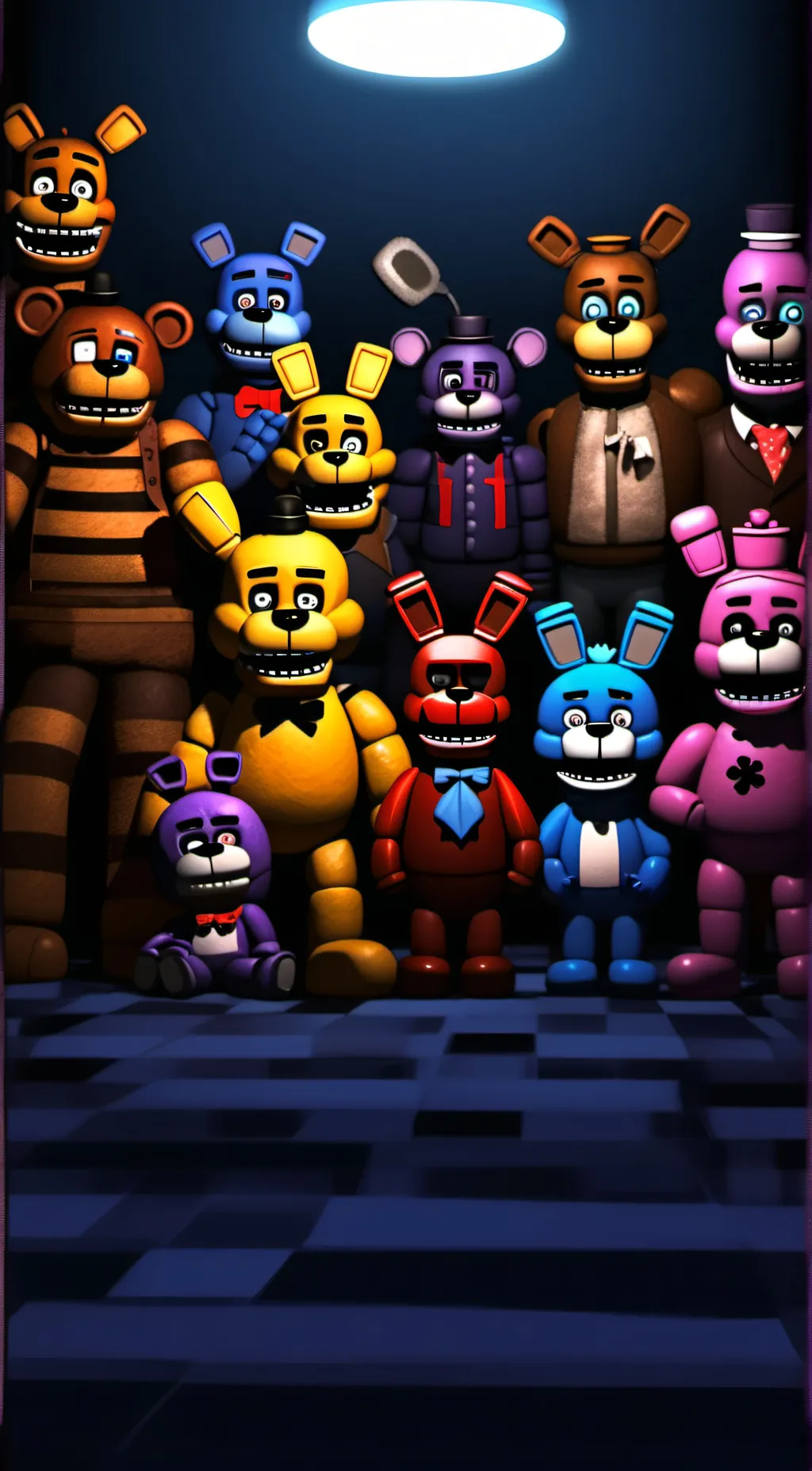 ai character: fnaf 6 background