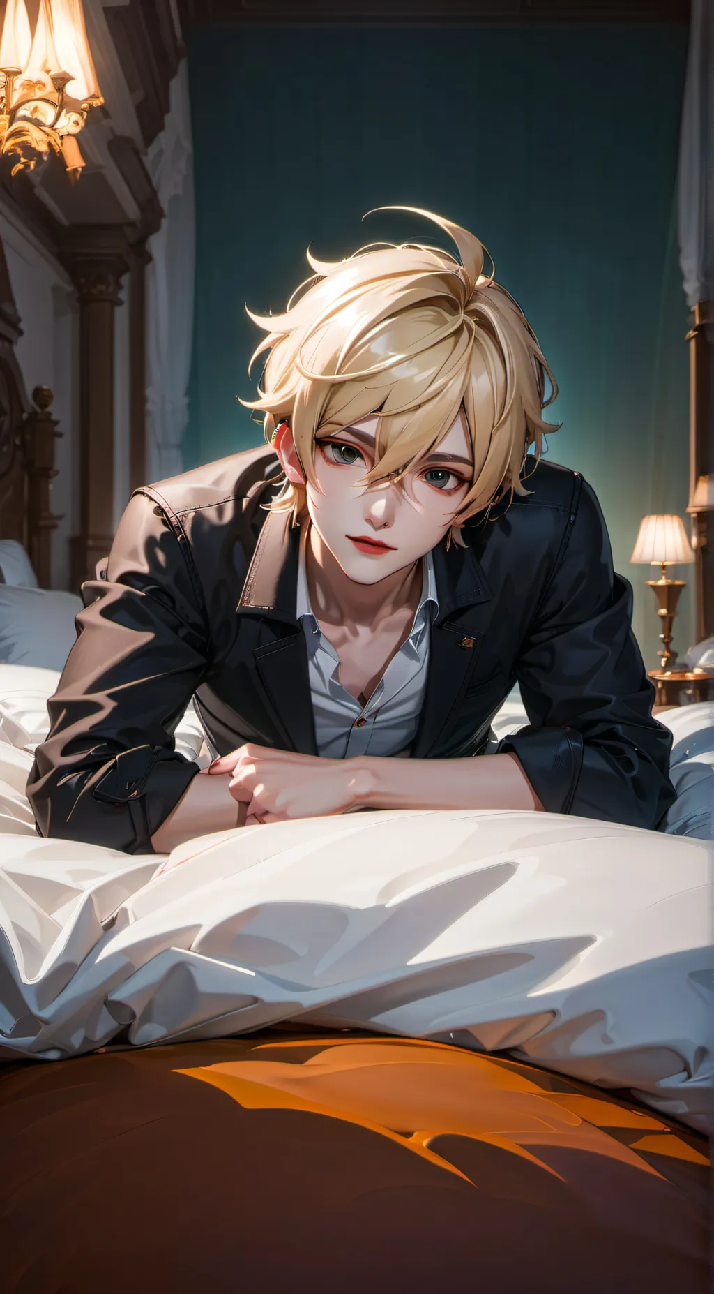 ai character: Kurapika Kurta background