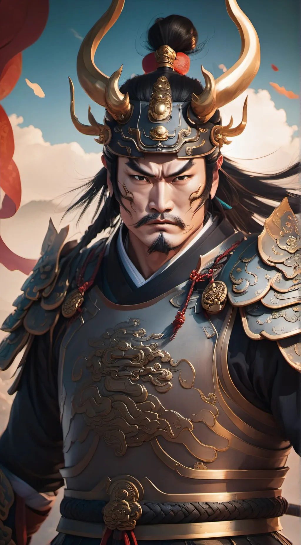 ai character: Lu Bu  background