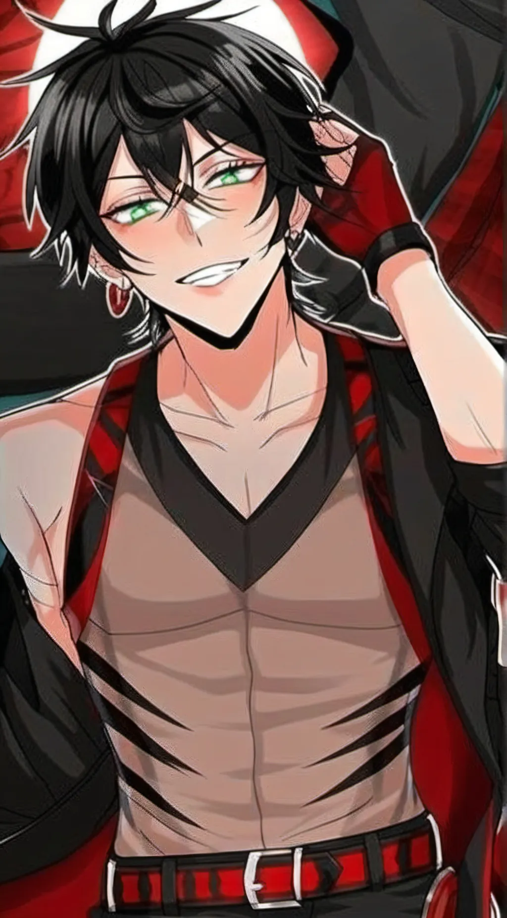 ai character: Kris twin background