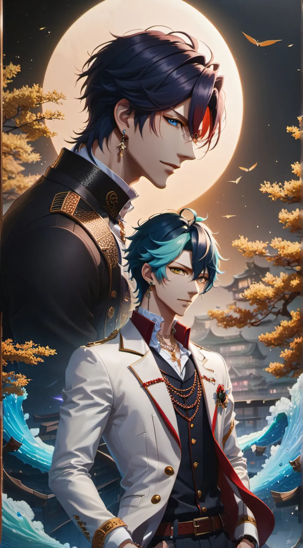 ai character: Seonju & Jeonju background