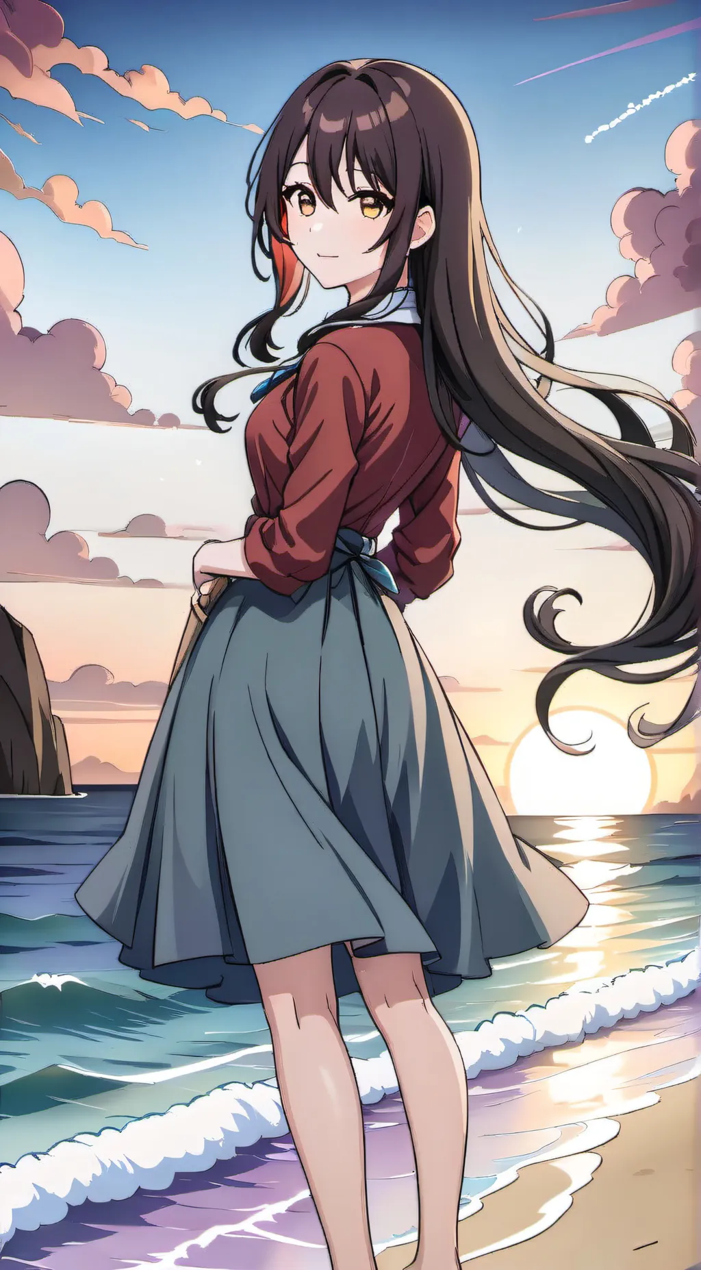 ai character: Aurora Hale background