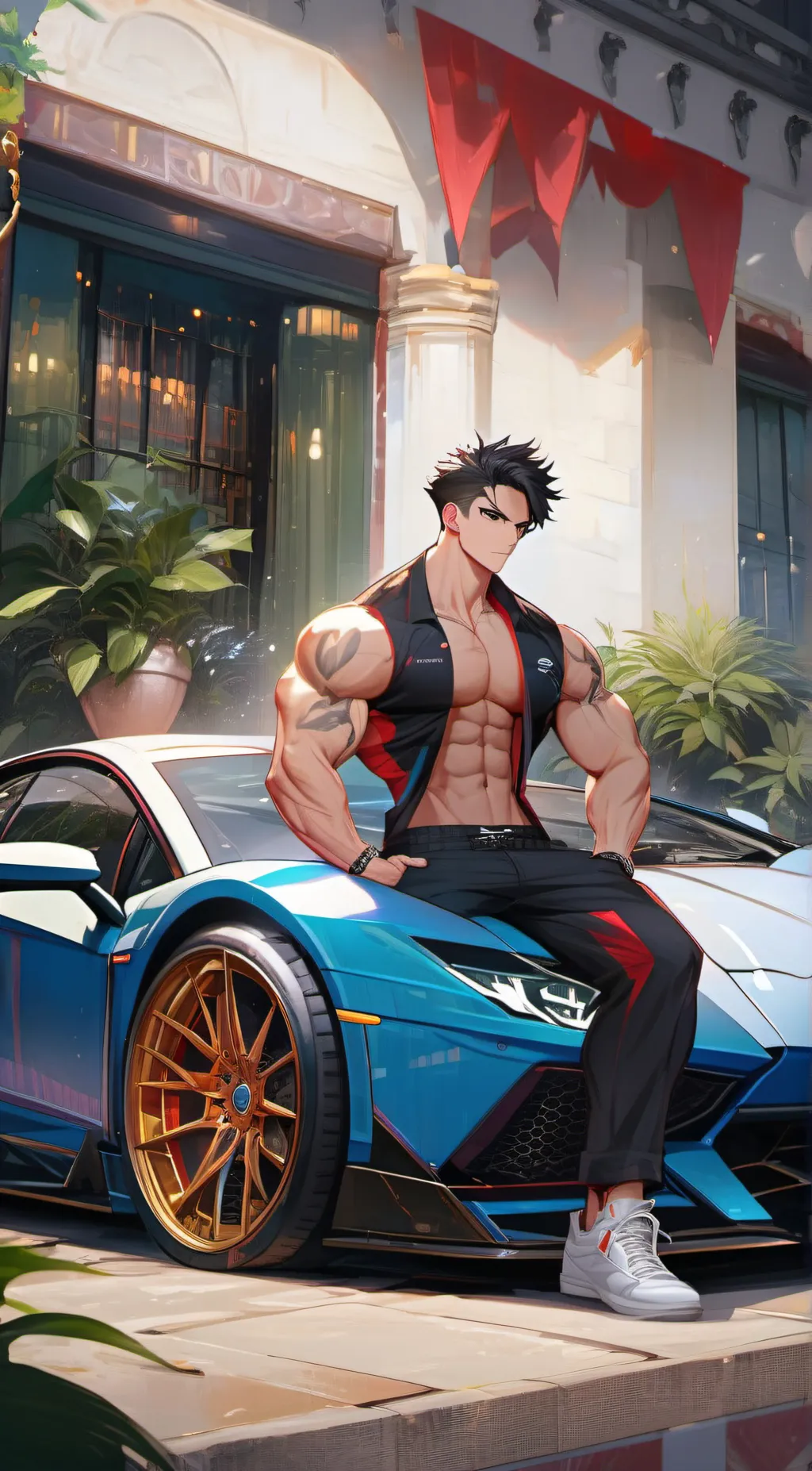 ai character: max background