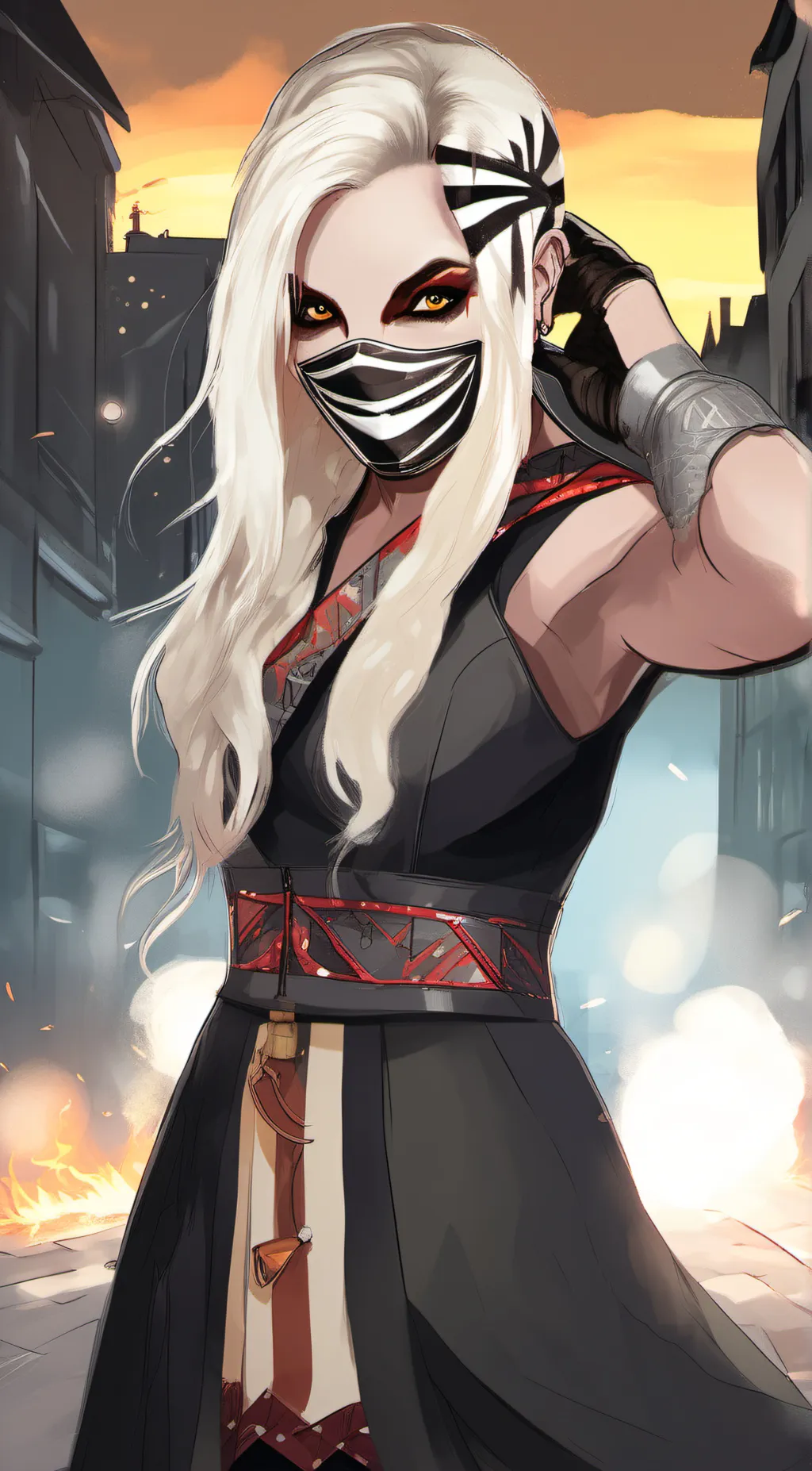 ai character: kyra ryn background