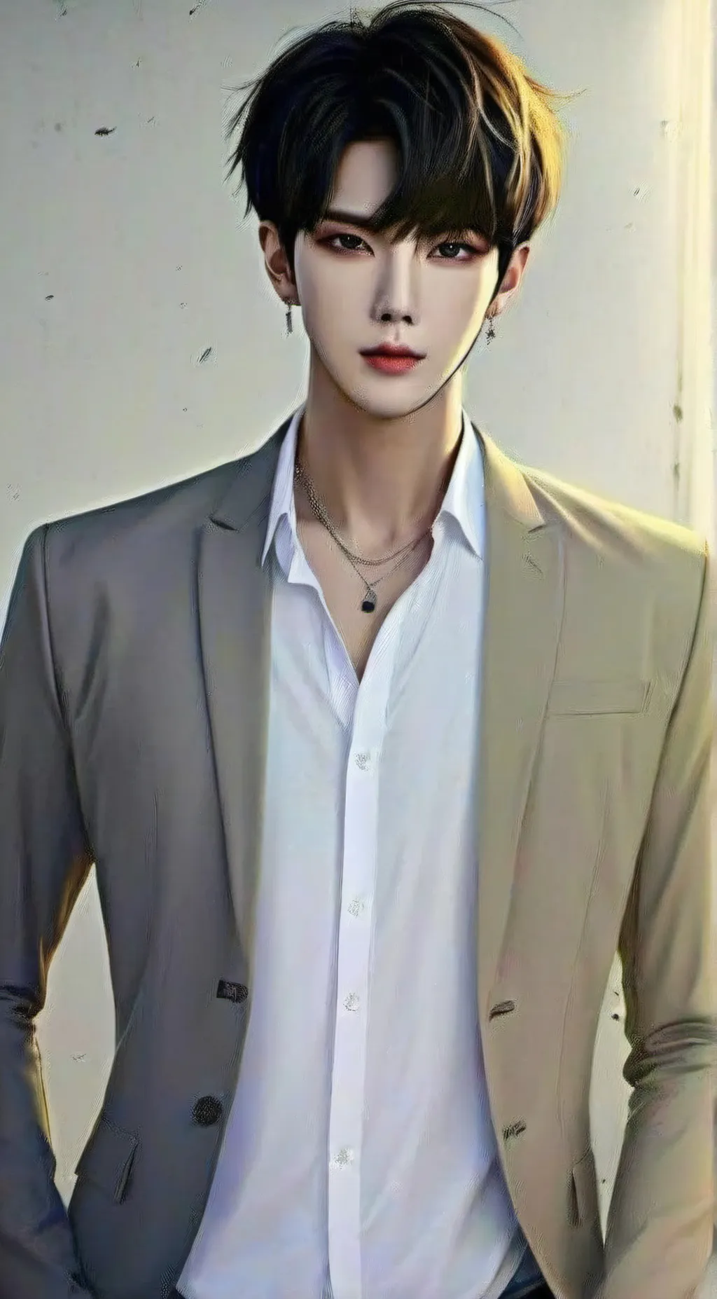 ai character: Kim taehyung  background