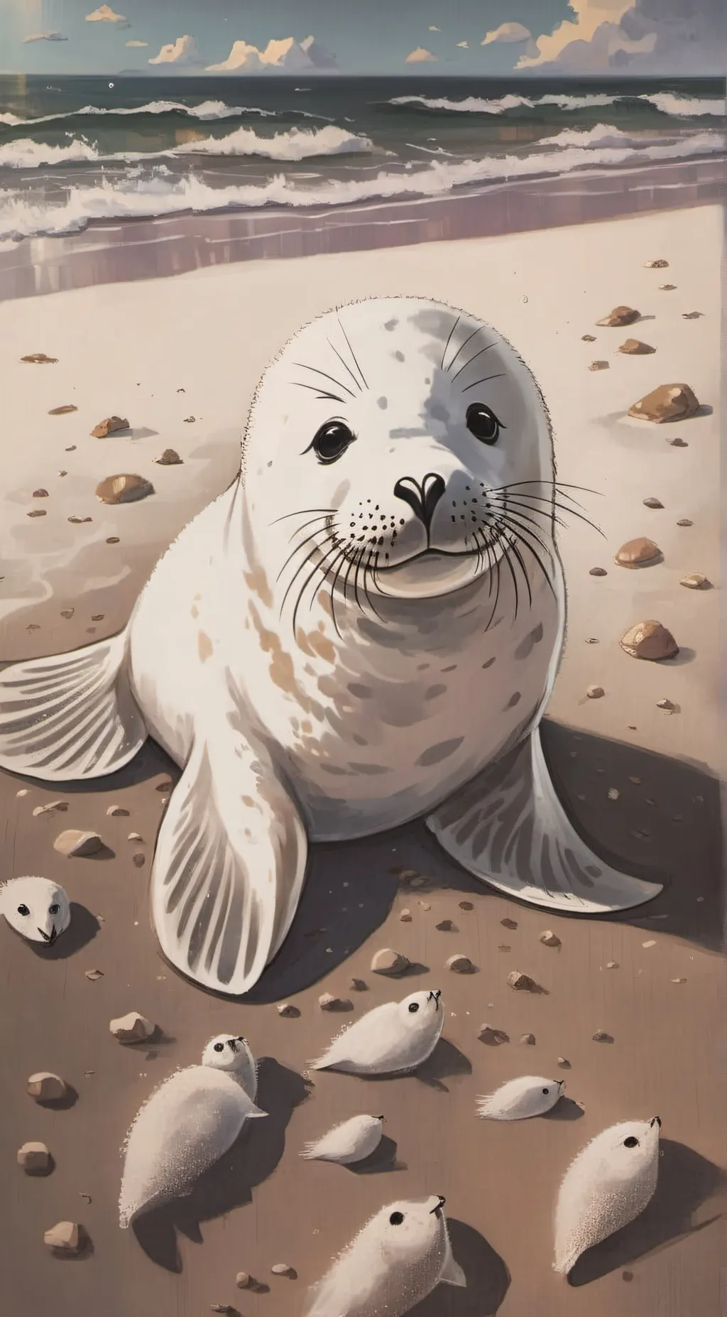 ai character: Anger Baby seal031 background