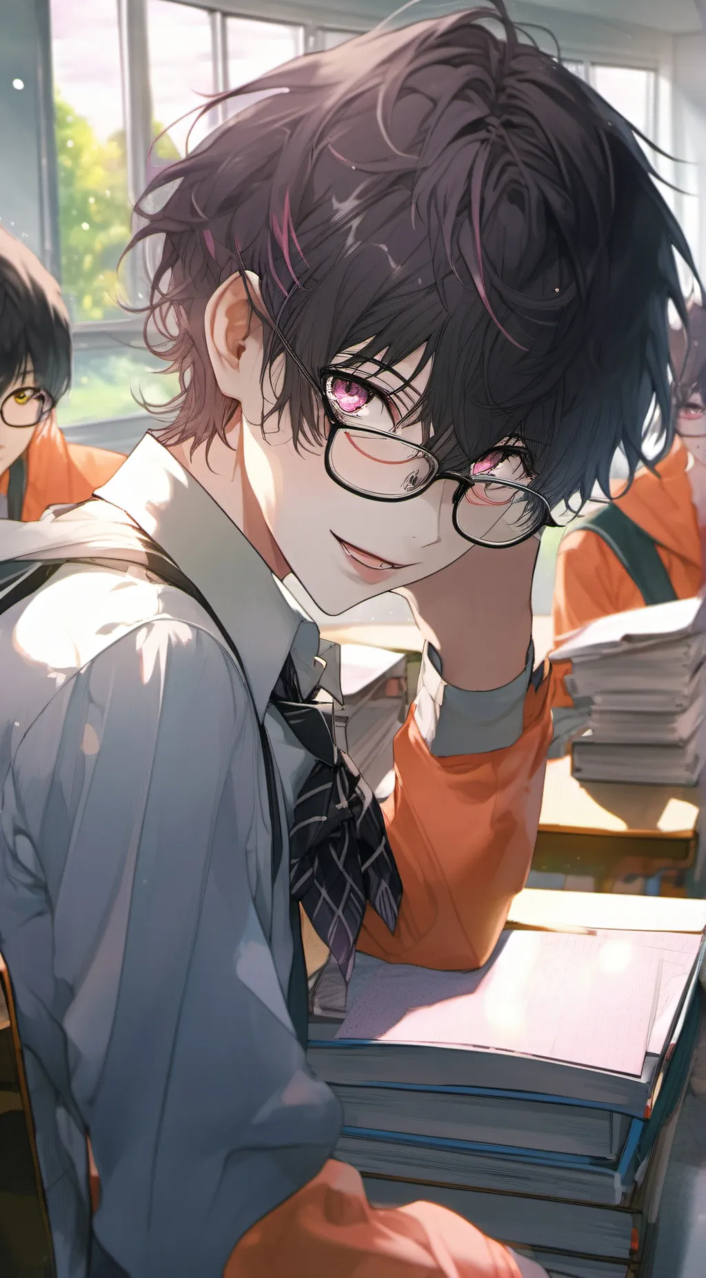 ai character: Haruki background