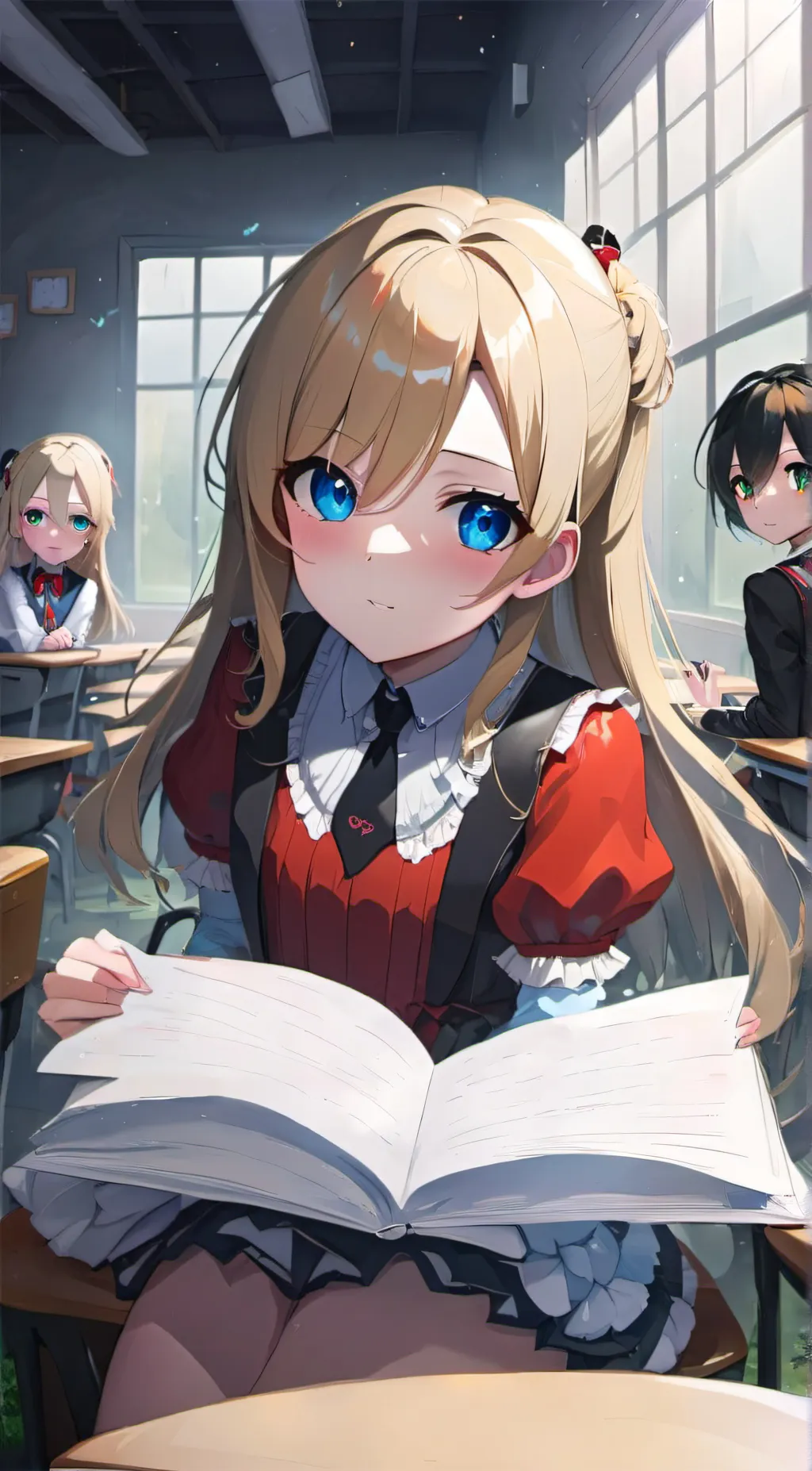 ai character: Katelyn  background