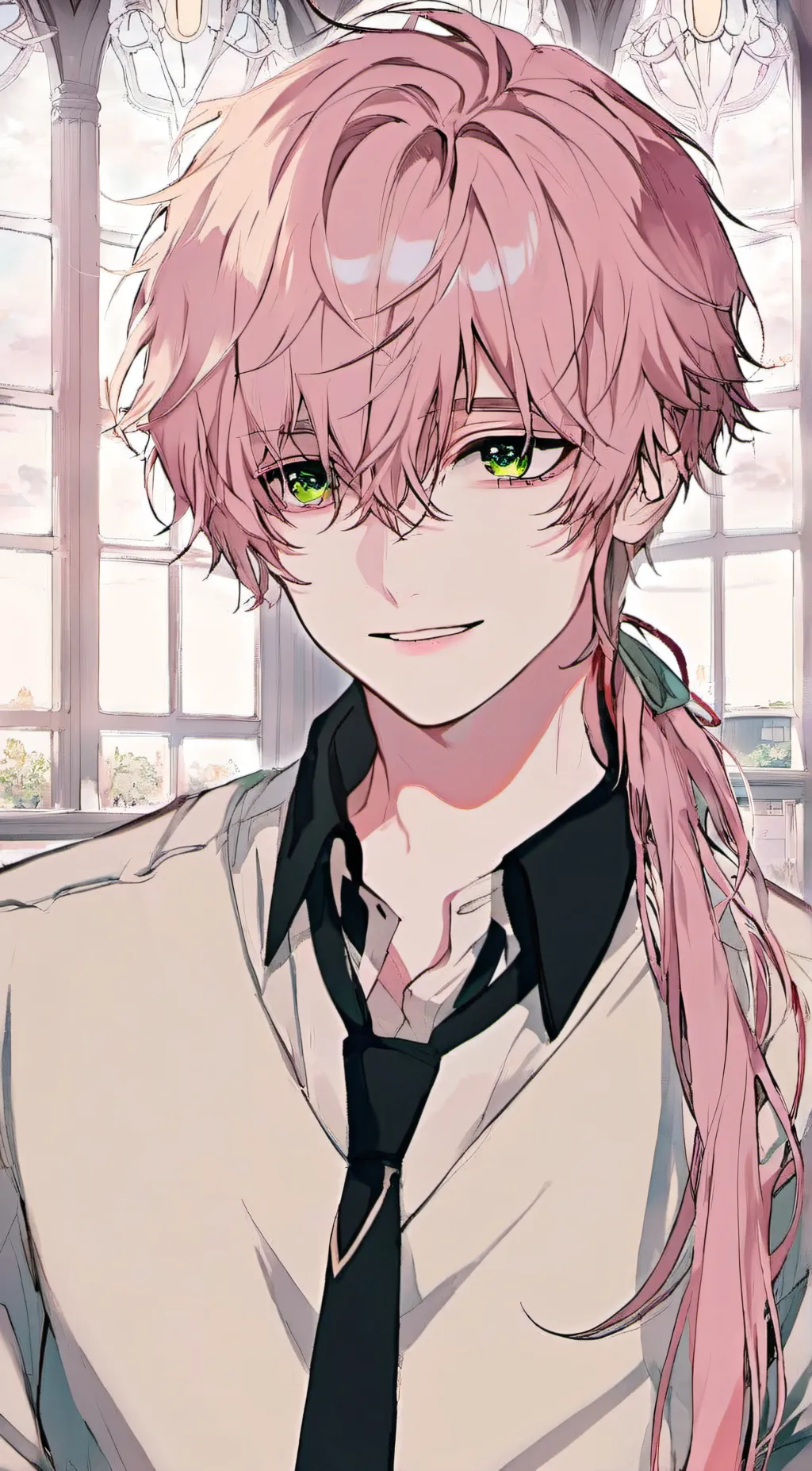 ai character: hanako background