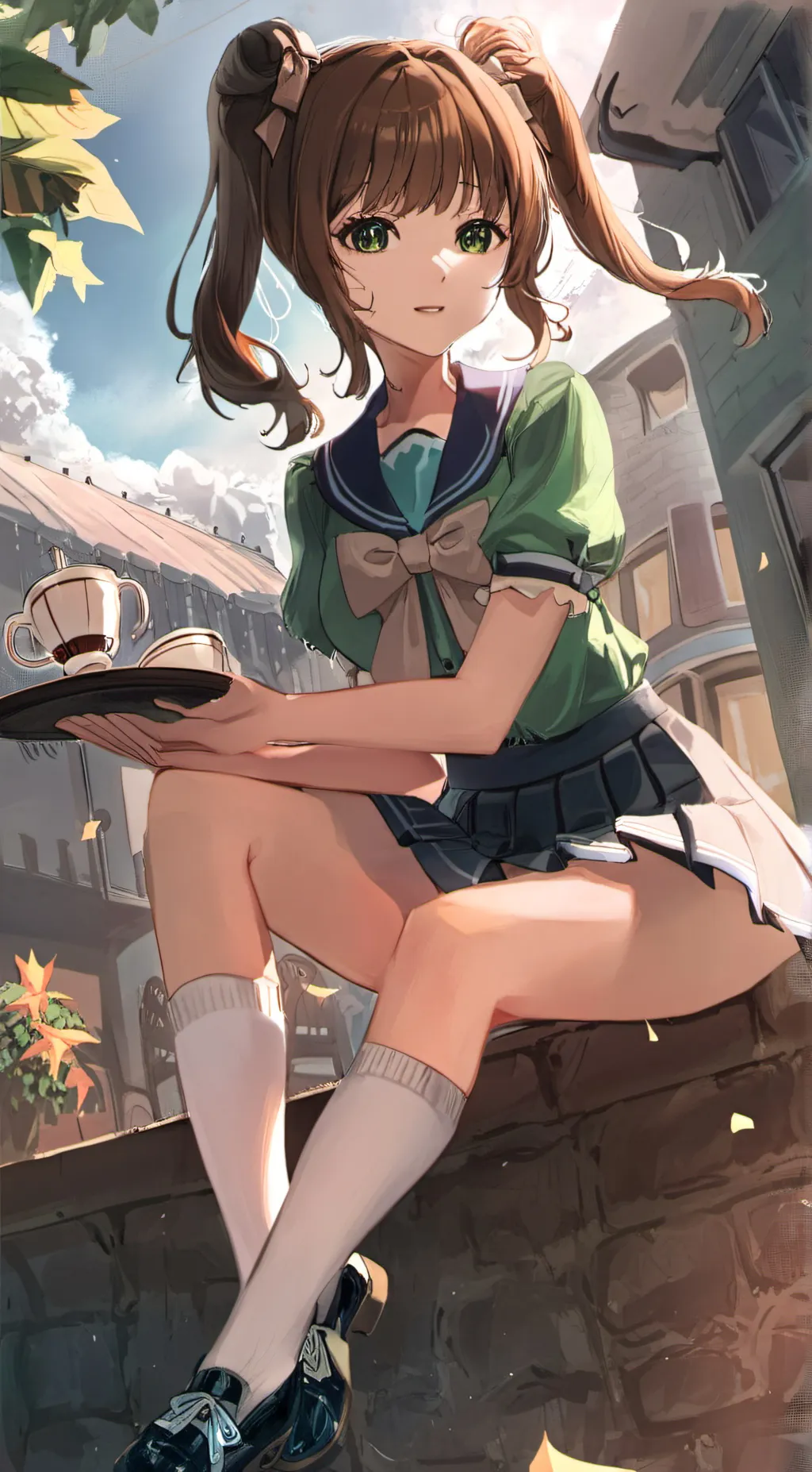 ai character: Charlottle Emily background