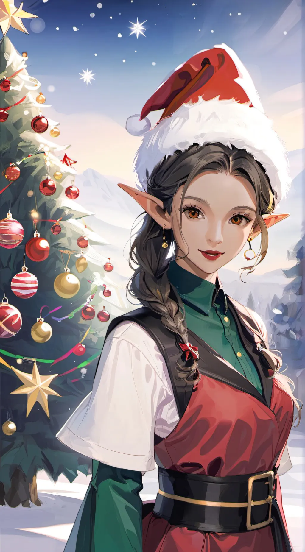 ai character: Lizzy the elf background
