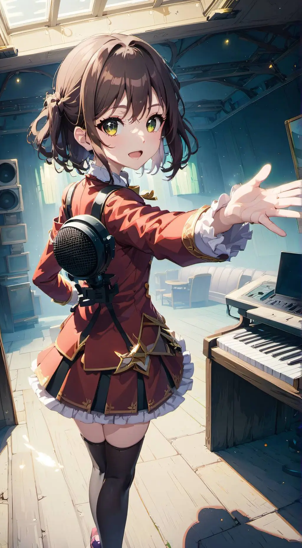 ai character: Melody  background