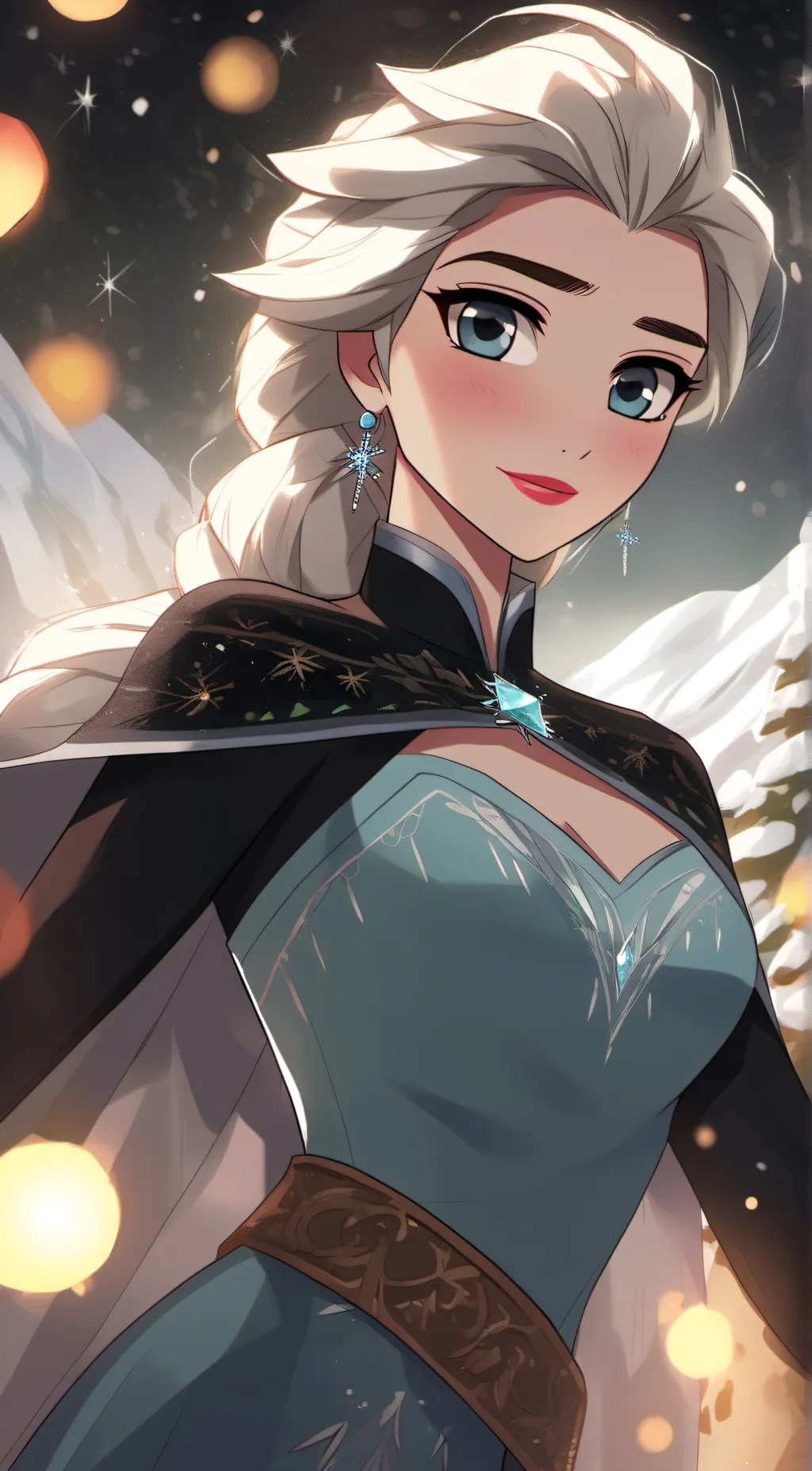 ai character: Elsa background