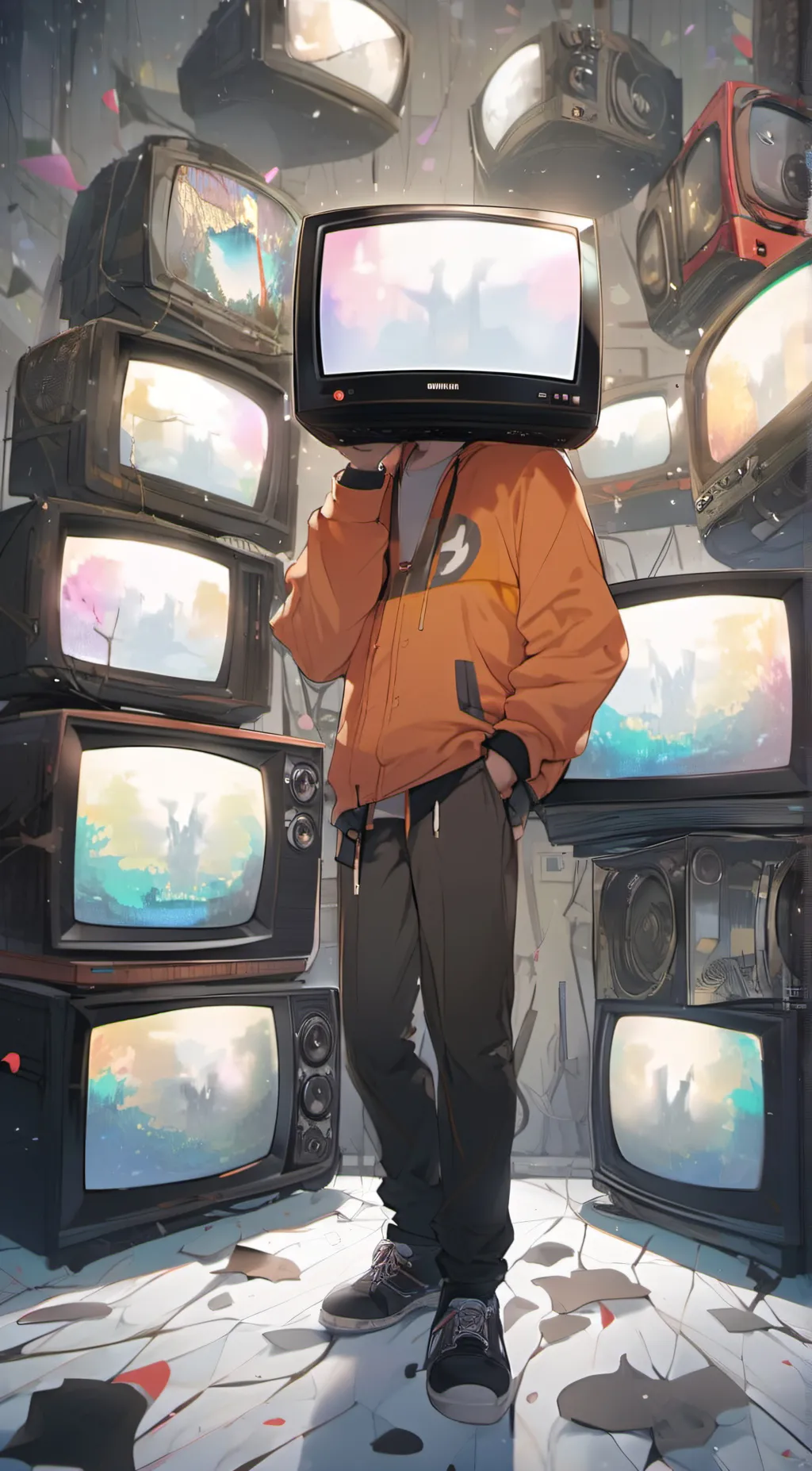 ai character: upgraded titan tvm background