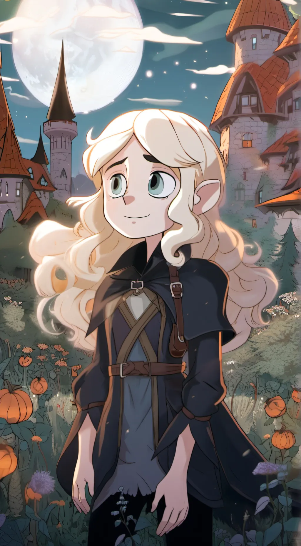 ai character: Lila background