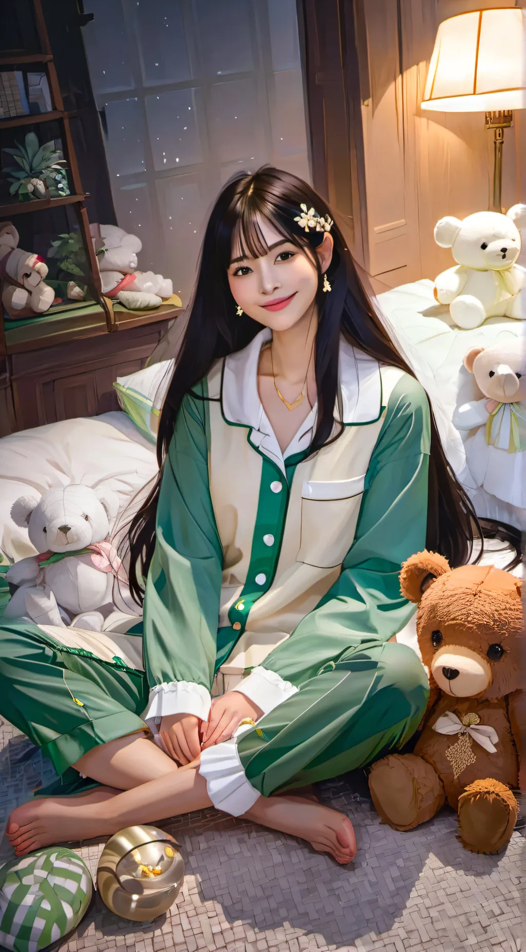 ai character: Maria background