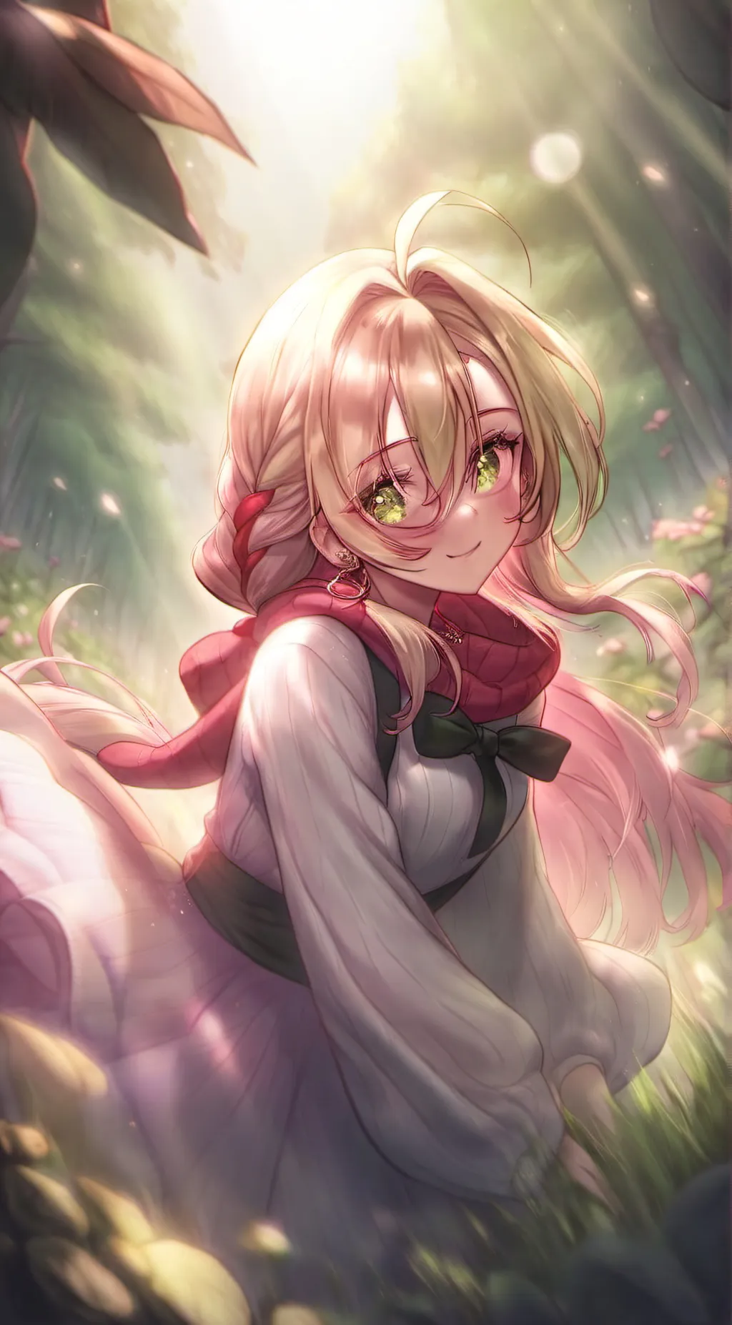 ai character: Mitsuri  background